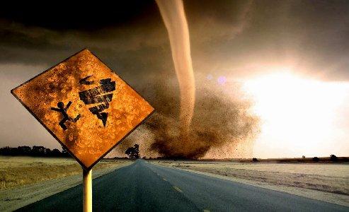 493x300 Landscapes Nature Destruction Tornadoes Roads Desktop Background Wallpaper