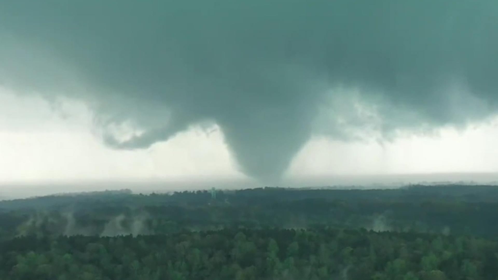 1920x1080 Video: Alabama tornado sightings captured across the state