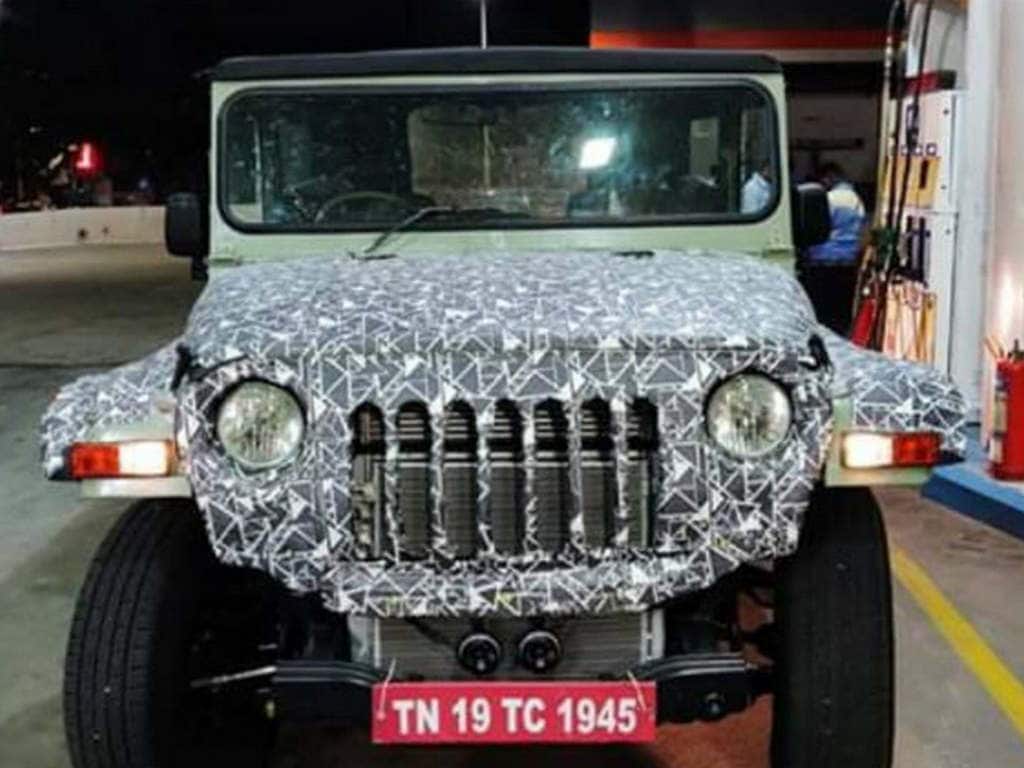 1024x768 Spy Image Reveal A Larger Next Generation Mahindra Thar 4x4 In The Works Technology News, Firstpost