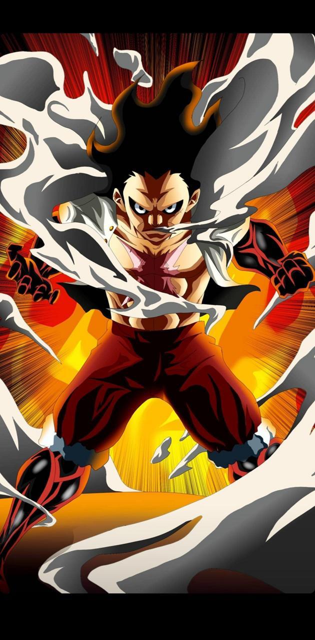 630x1280 Luffy Snake Man wallpaper