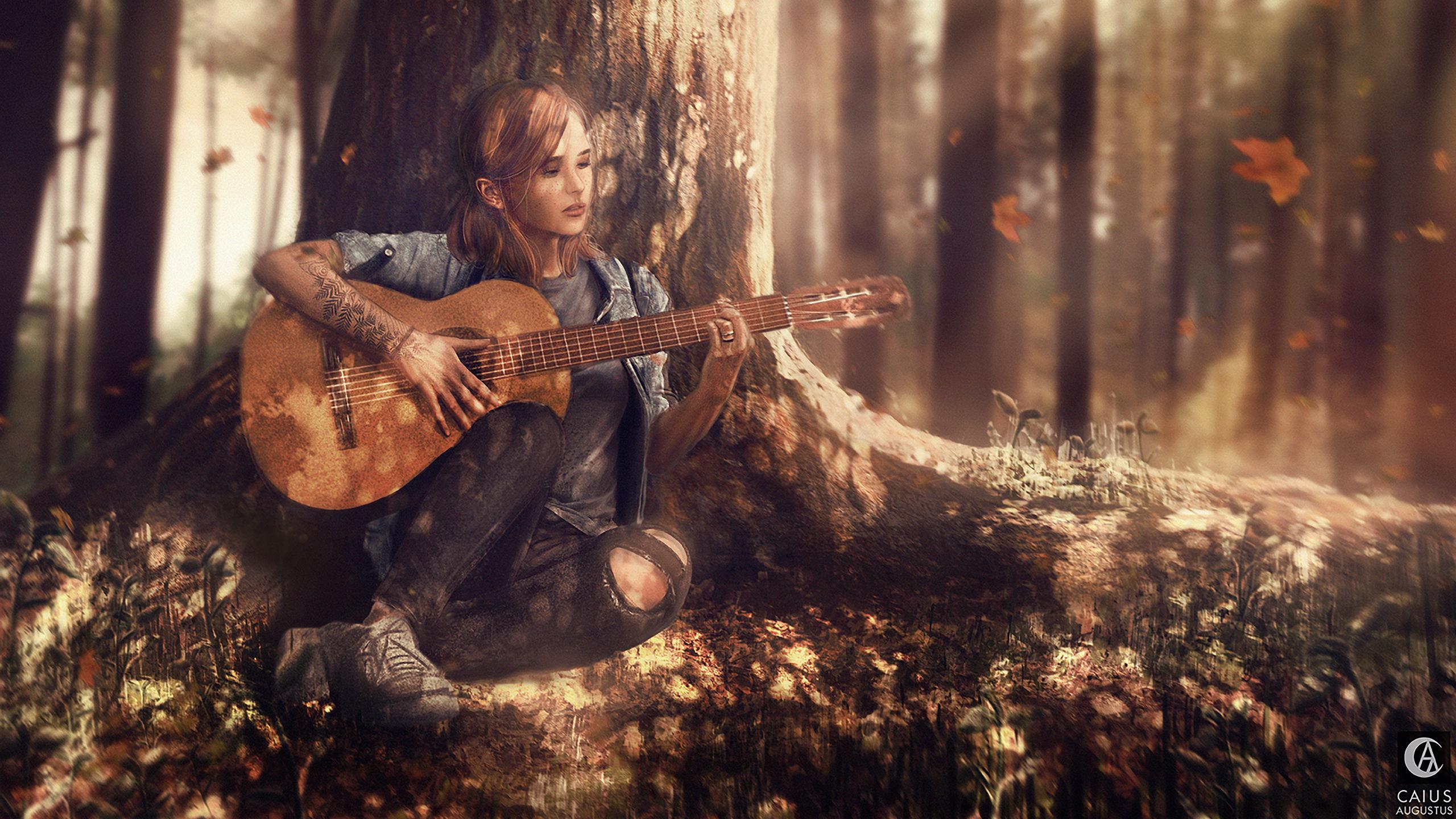 Wallpaper the last of us, ellie, outbreak day desktop wallpaper, hd image,  picture, background, c2c3f3