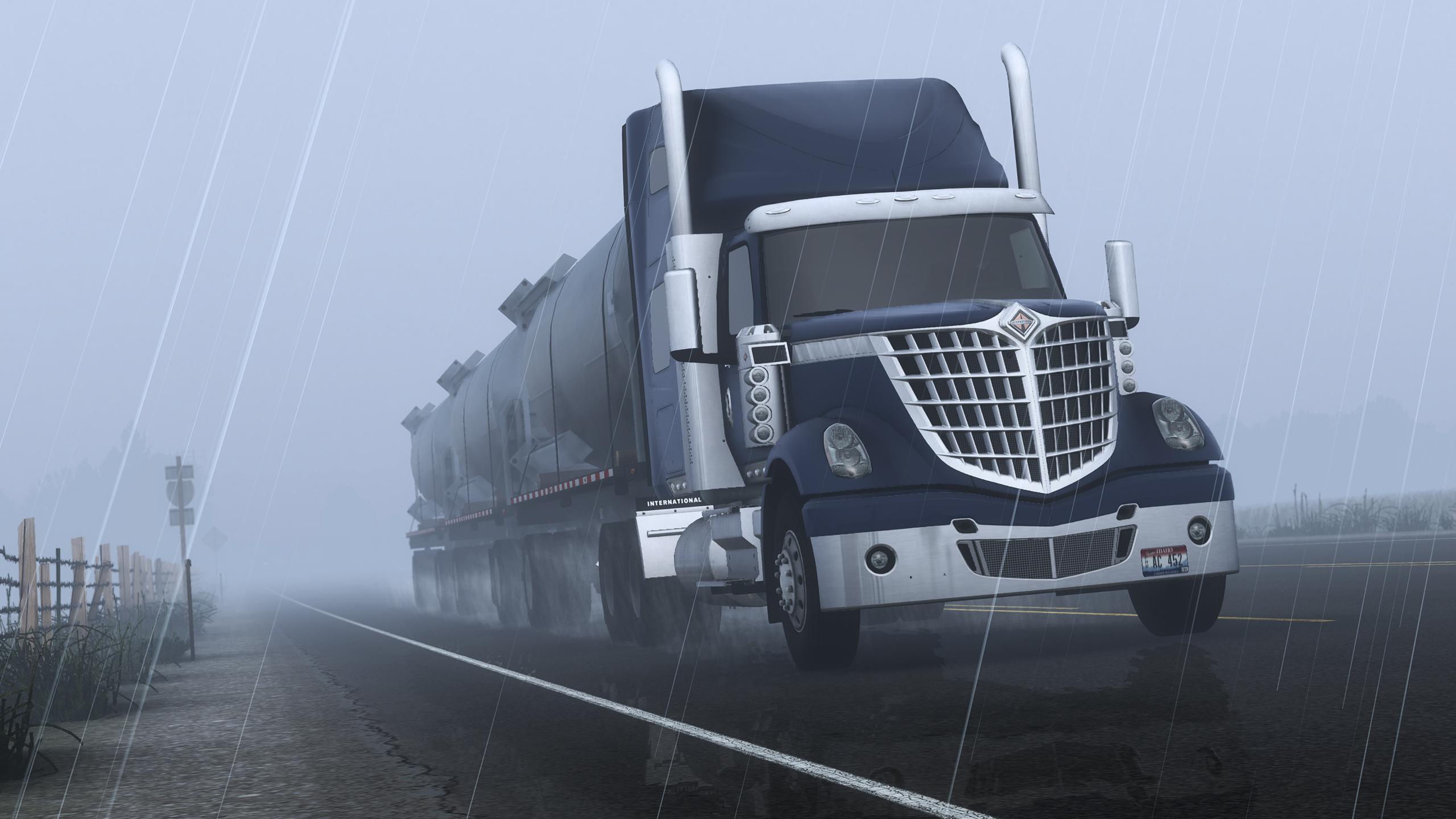 2560x1440 Euro and American Truck Simulators' stunning lighting update is here