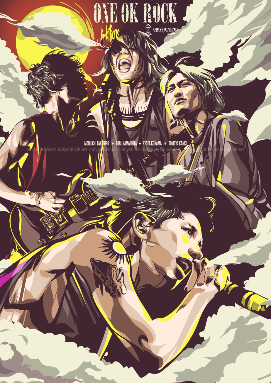 924x1306 ONE OK ROCK POSTER EDITION