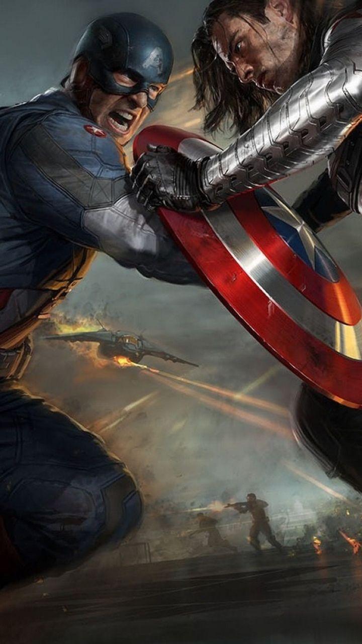 720x1280 Captain America: Winter Soldier Wallpaper