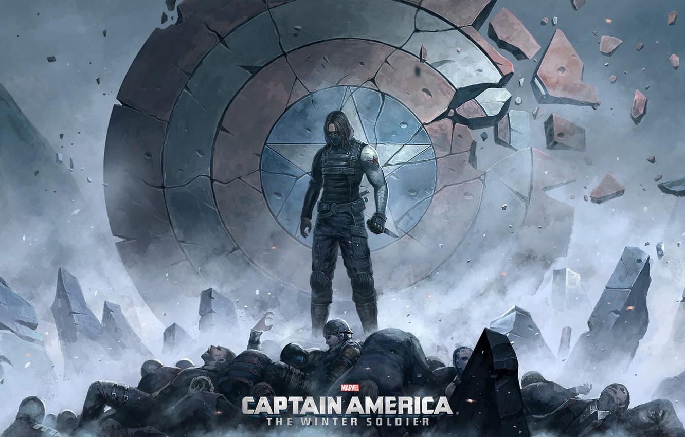 1332x850 Wallpaper Captain America: The Winter Soldier, winter soldier, bucky barnes, the first avenger: the Other war image for desktop, section фильмы