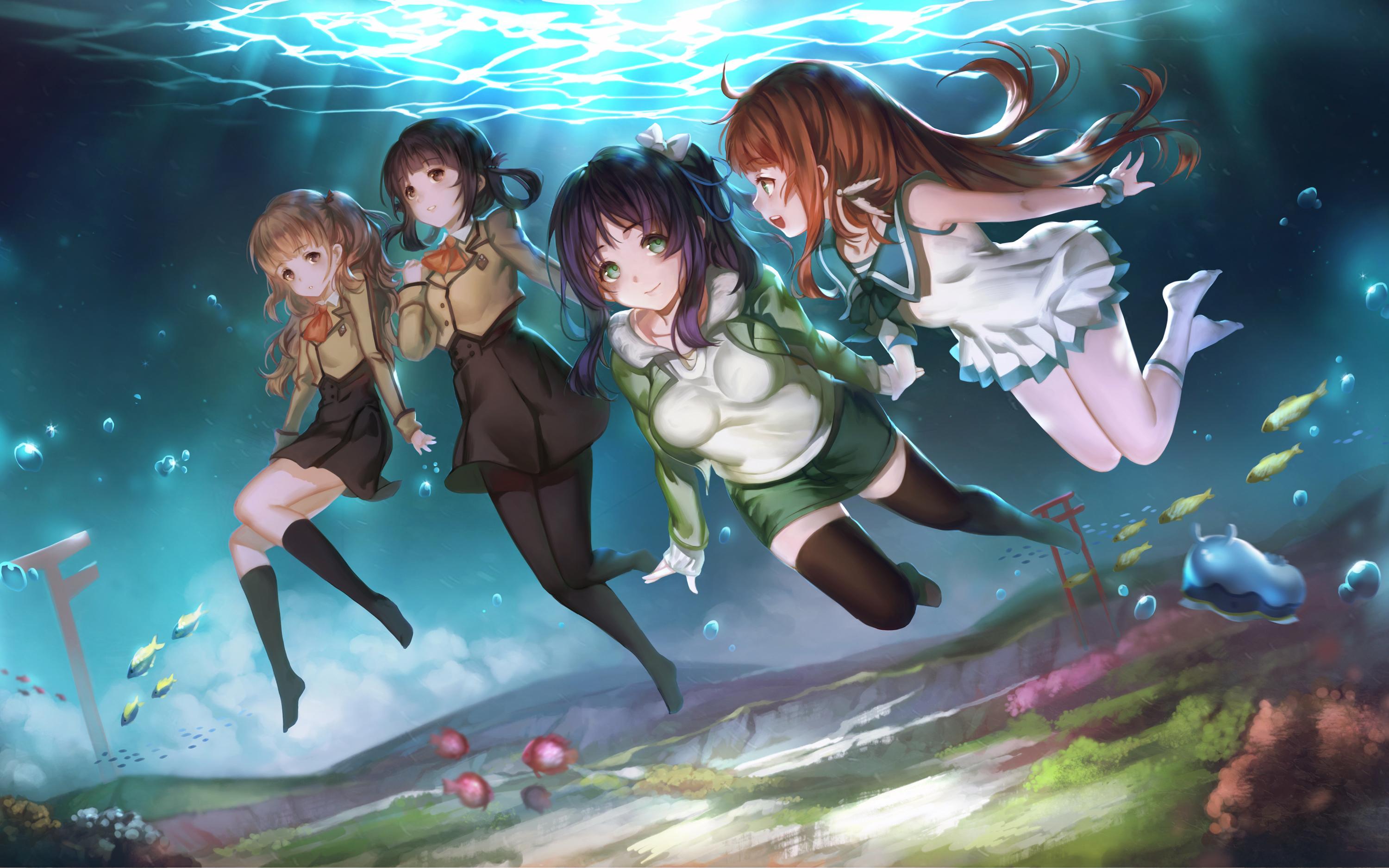 3000x1875 Nagi No Asukara Wallpaper