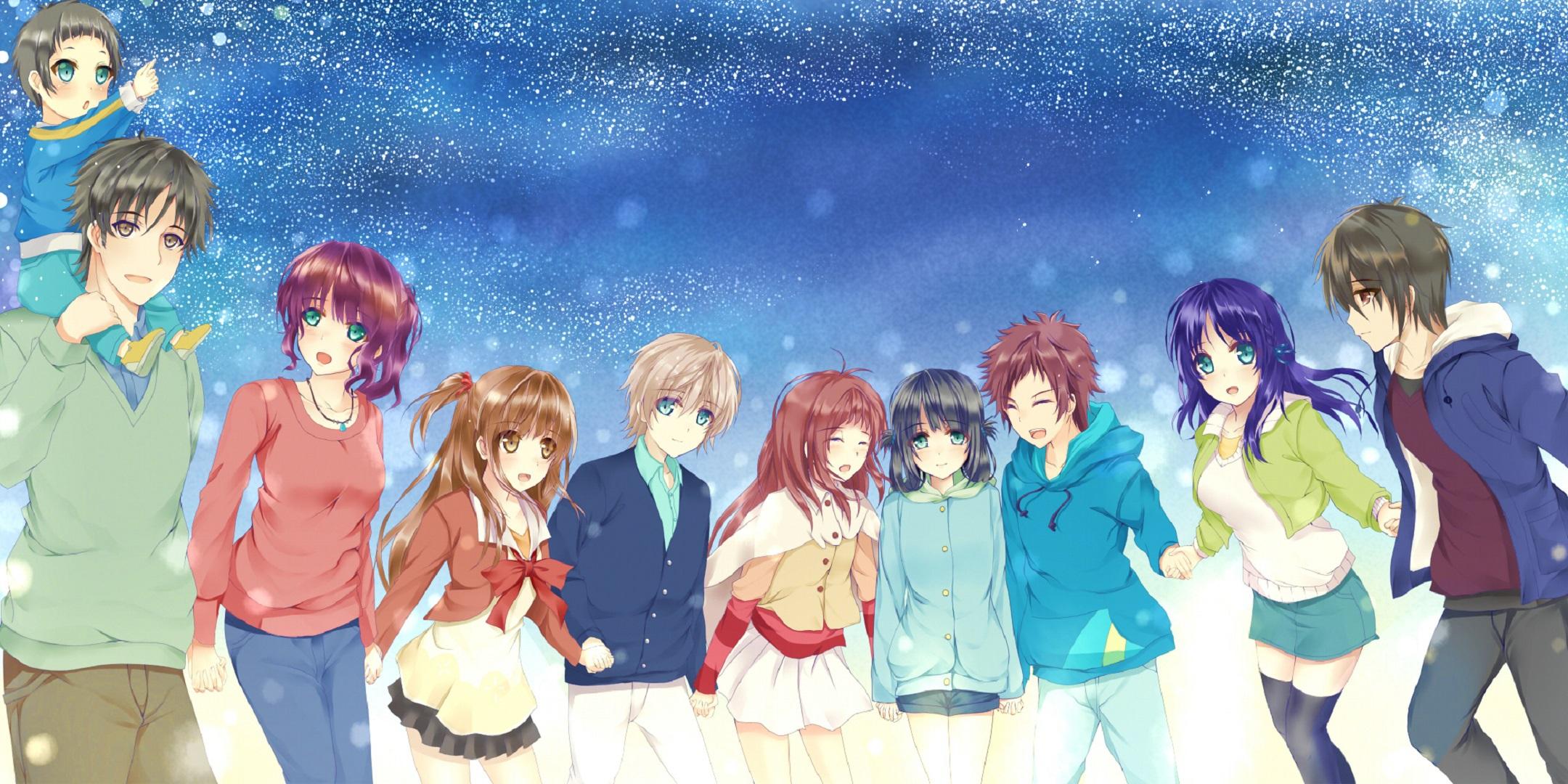 2160x1080 Nagi No Asukara Wallpaper