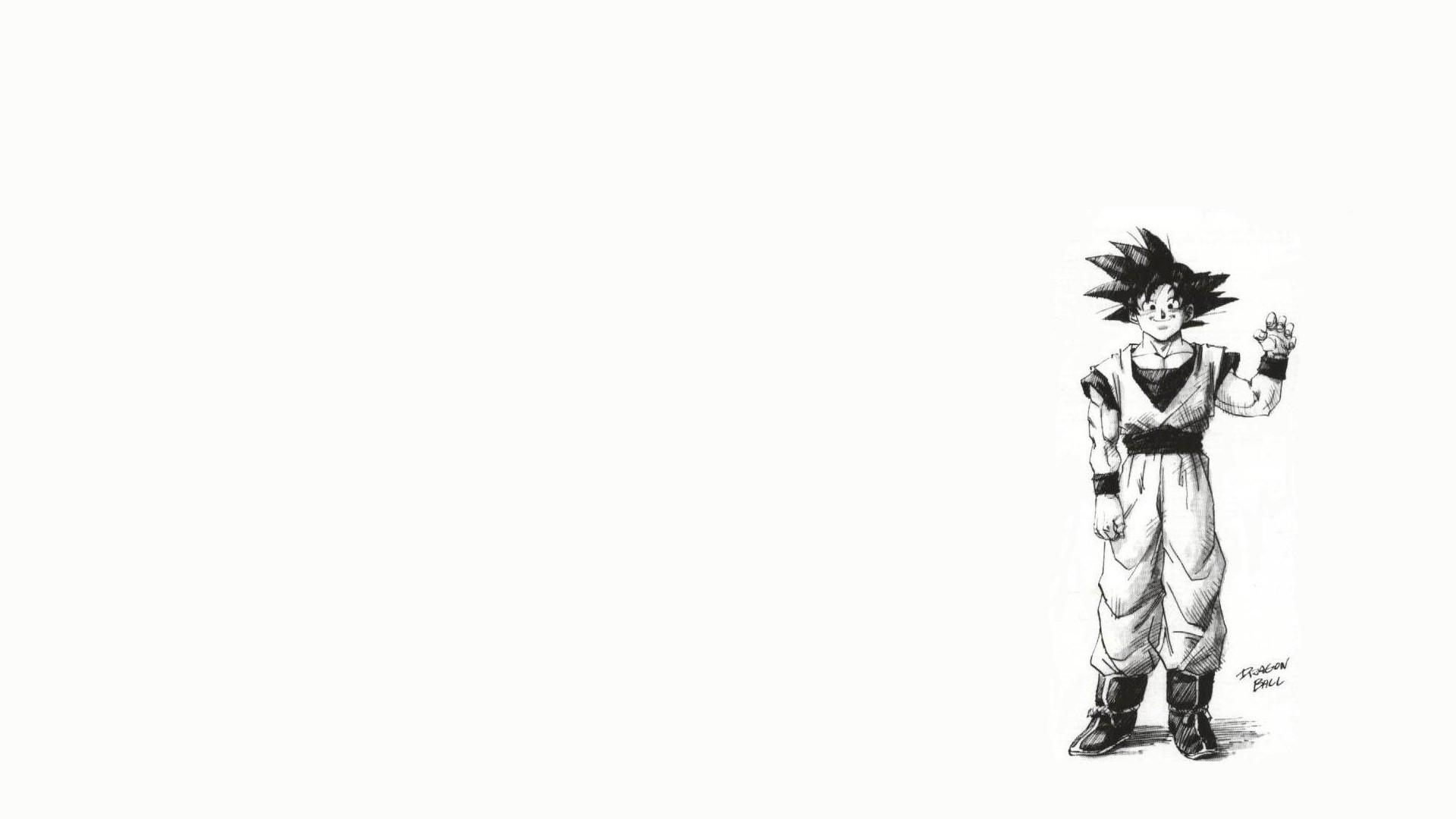 Black and White Goku Wallpapers - Top Free Black and White Goku