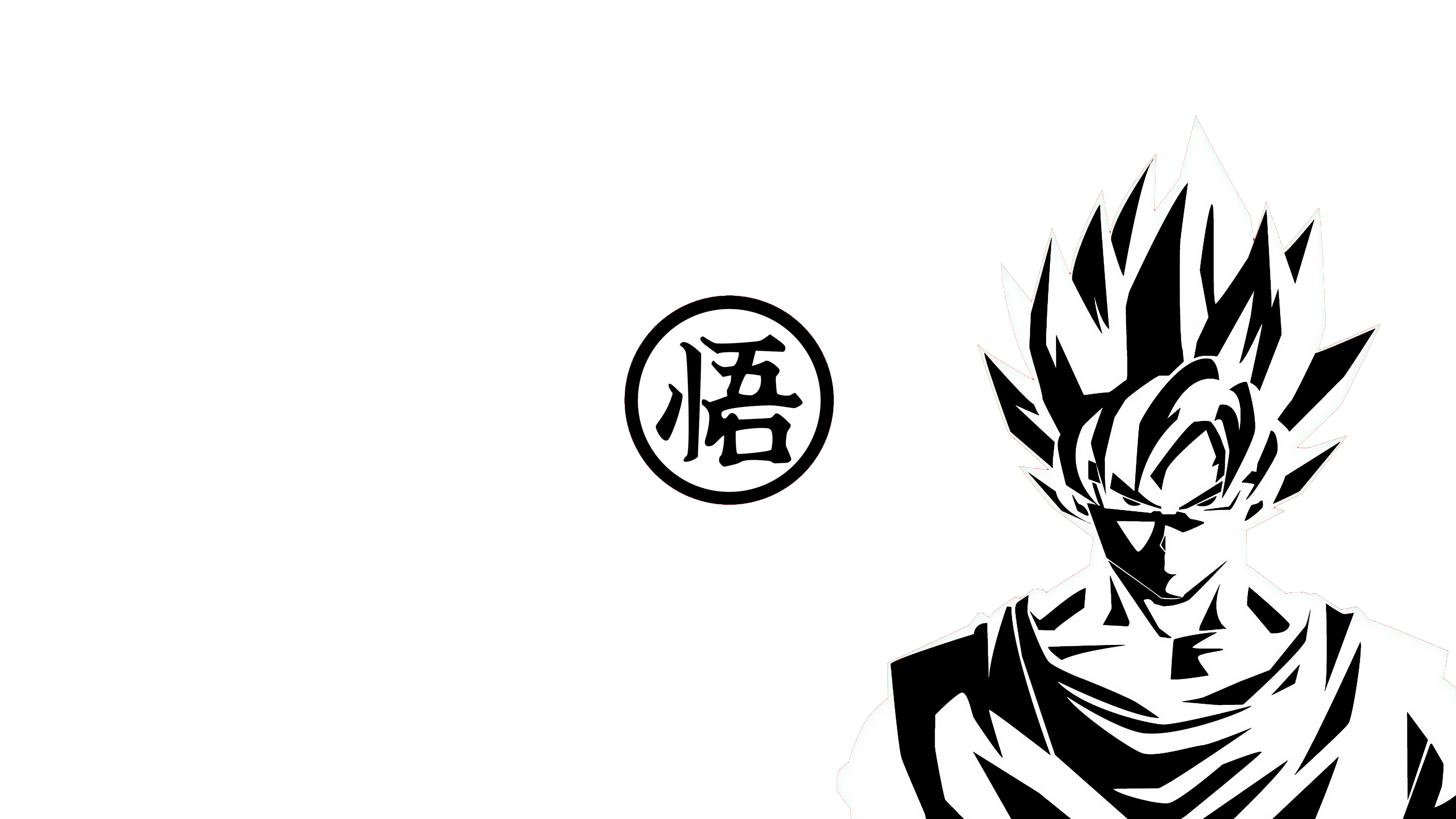 3840x2160 Son Goku Dragon Ball Anime Anime Boys Minimalism 3840x2160 UHD Wallpaper. Walldump HD and UHD Wallpaper