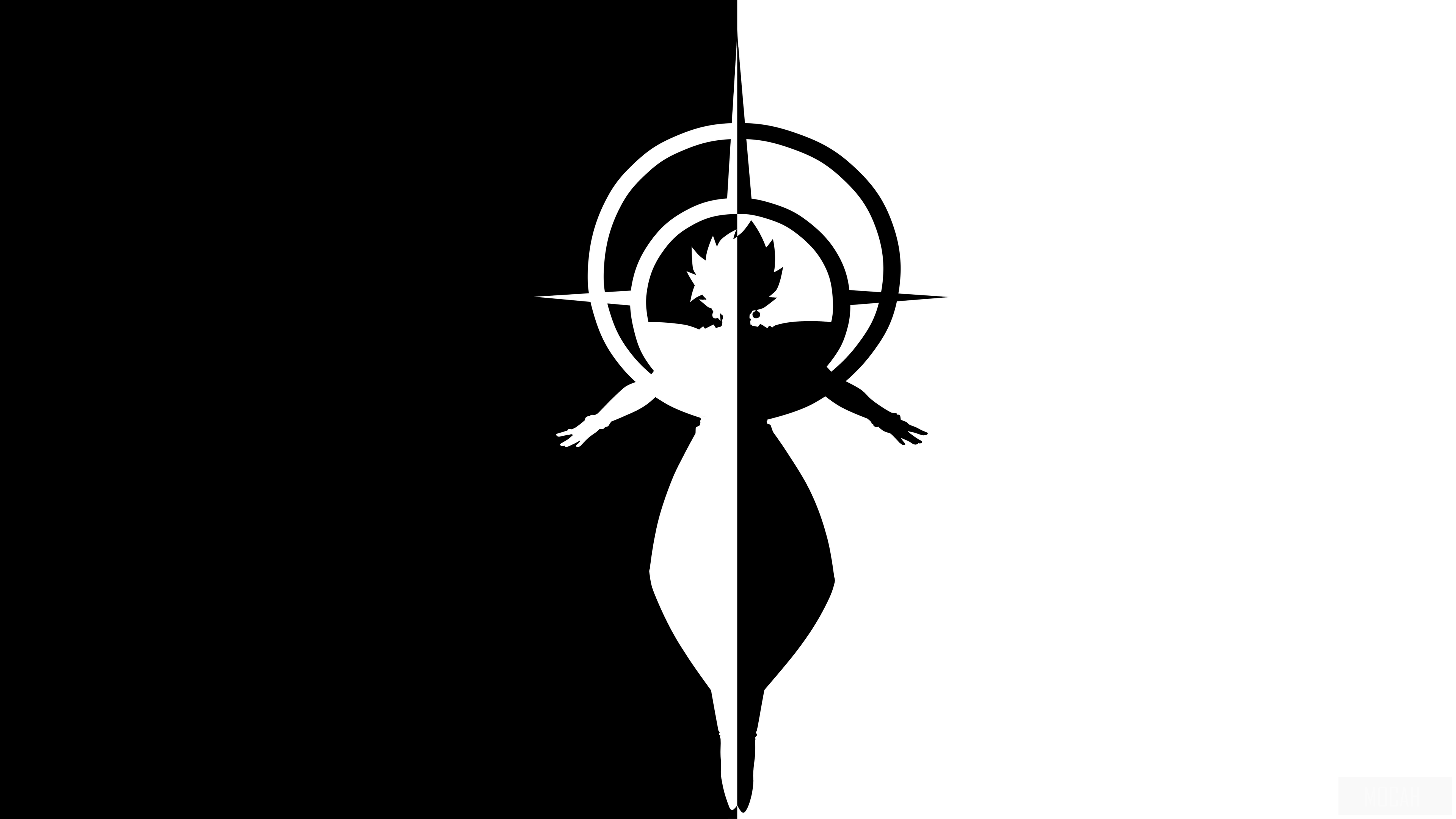 3840x2160 Black and White, Dragon Ball Super, Zamasu 4k wallpaper. Mocah HD Wallpaper