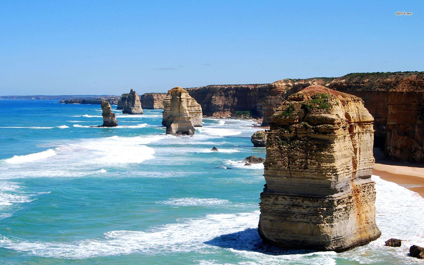 1680x1050 great ocean road. Great Ocean Road wallpaper 1280x800 Great Ocean Road wallpaper. Safest places to travel, Places to travel, Australia beach