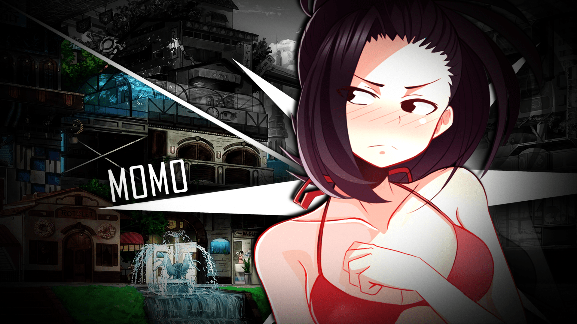 1920x1080 YAOYOROZU MOMO MY HERO ACADEMIA HD Wallpaper
