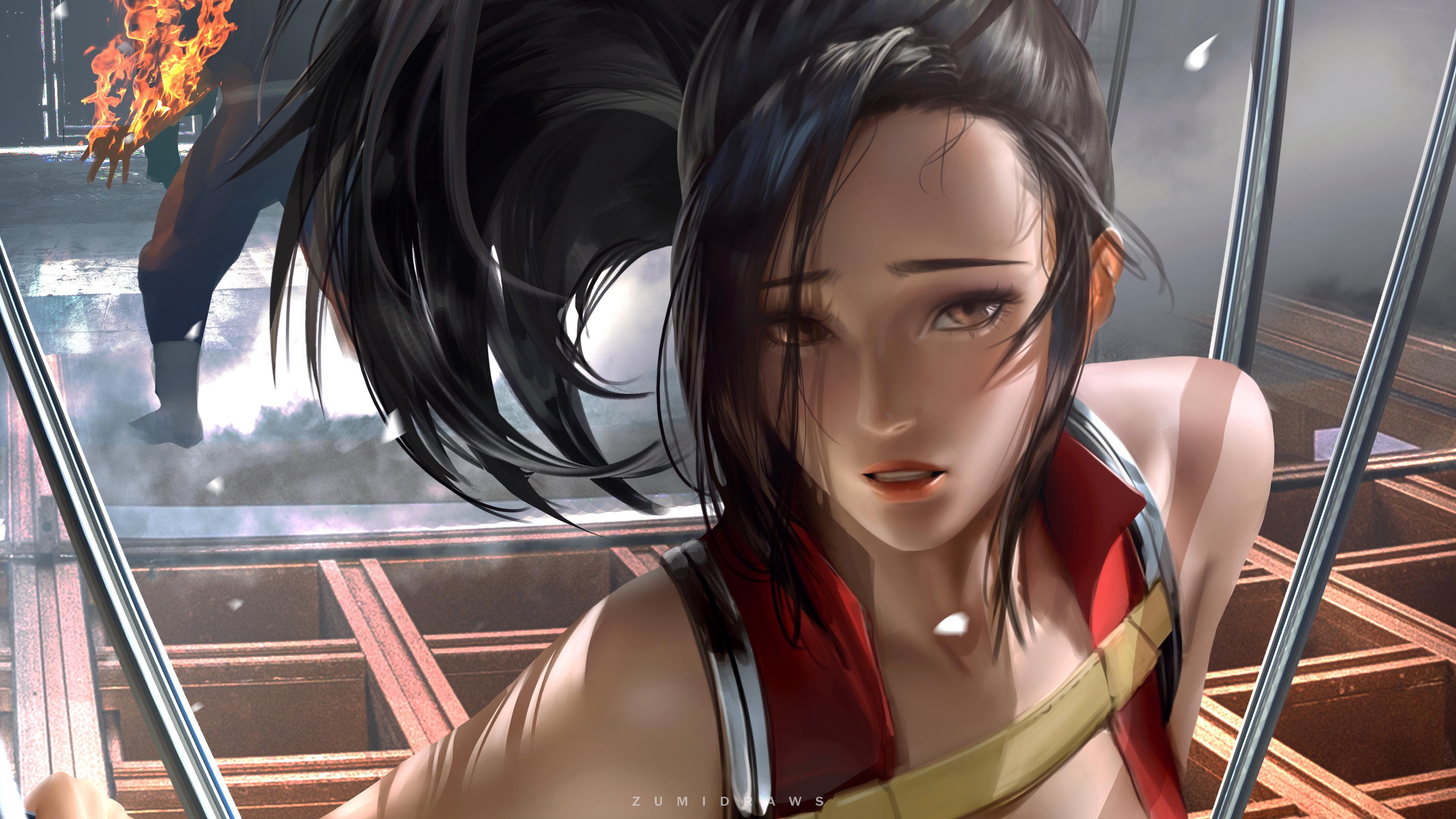 3840x2160 My Hero Academia Momo Yaoyorozu 4K HD Wallpaper