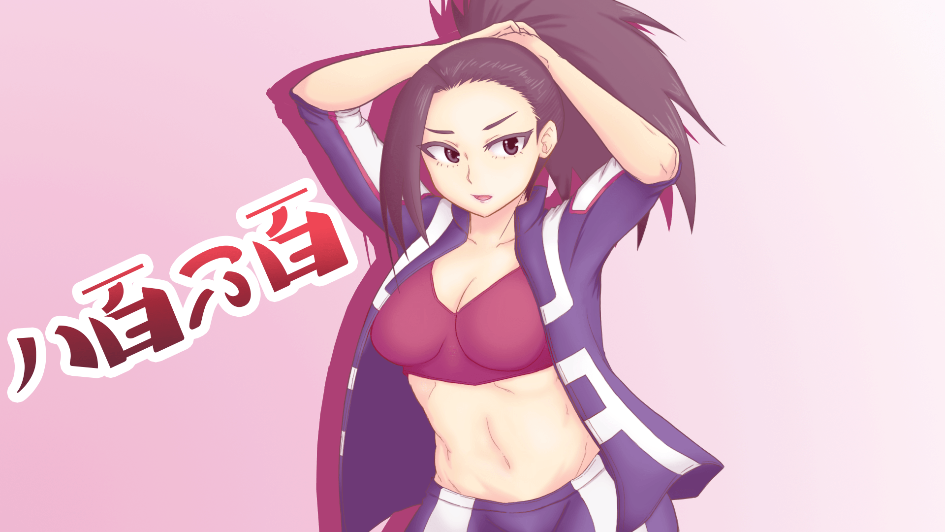 1920x1080 Yaoyorozu Momo no Hero Academia Anime Image Board