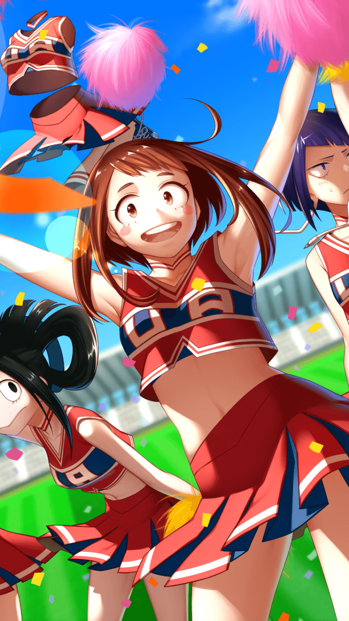 720x1280 Momo Yaoyorozu Wallpaper Cute