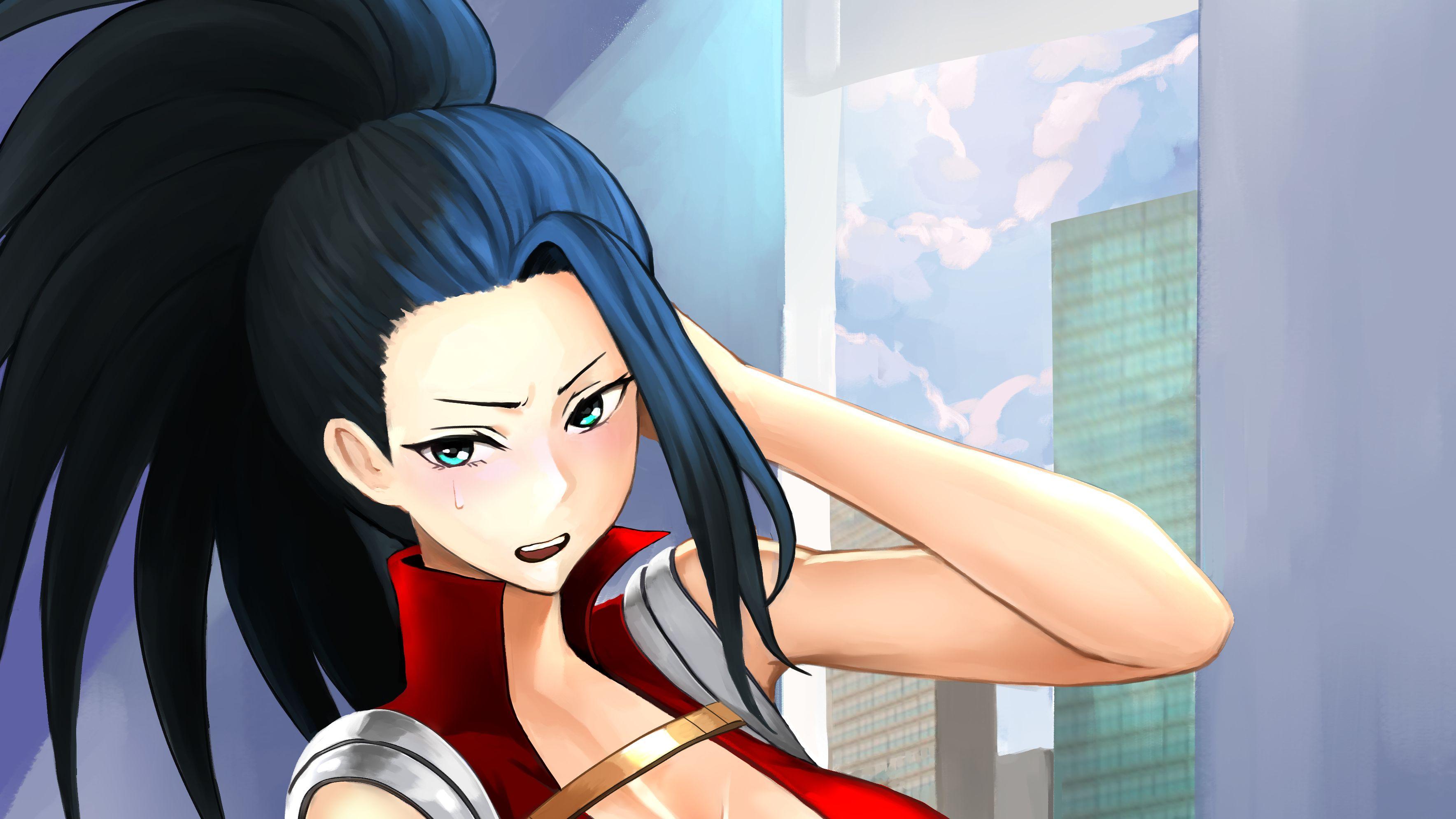 3537x1990 Momo Yaoyorozu wallpaper
