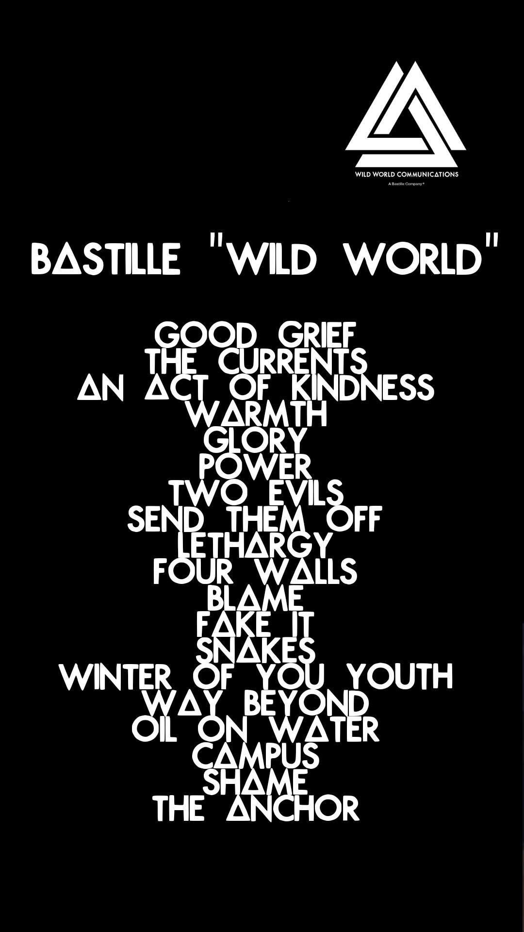 1080x1920 Bastille wild world wallpaper