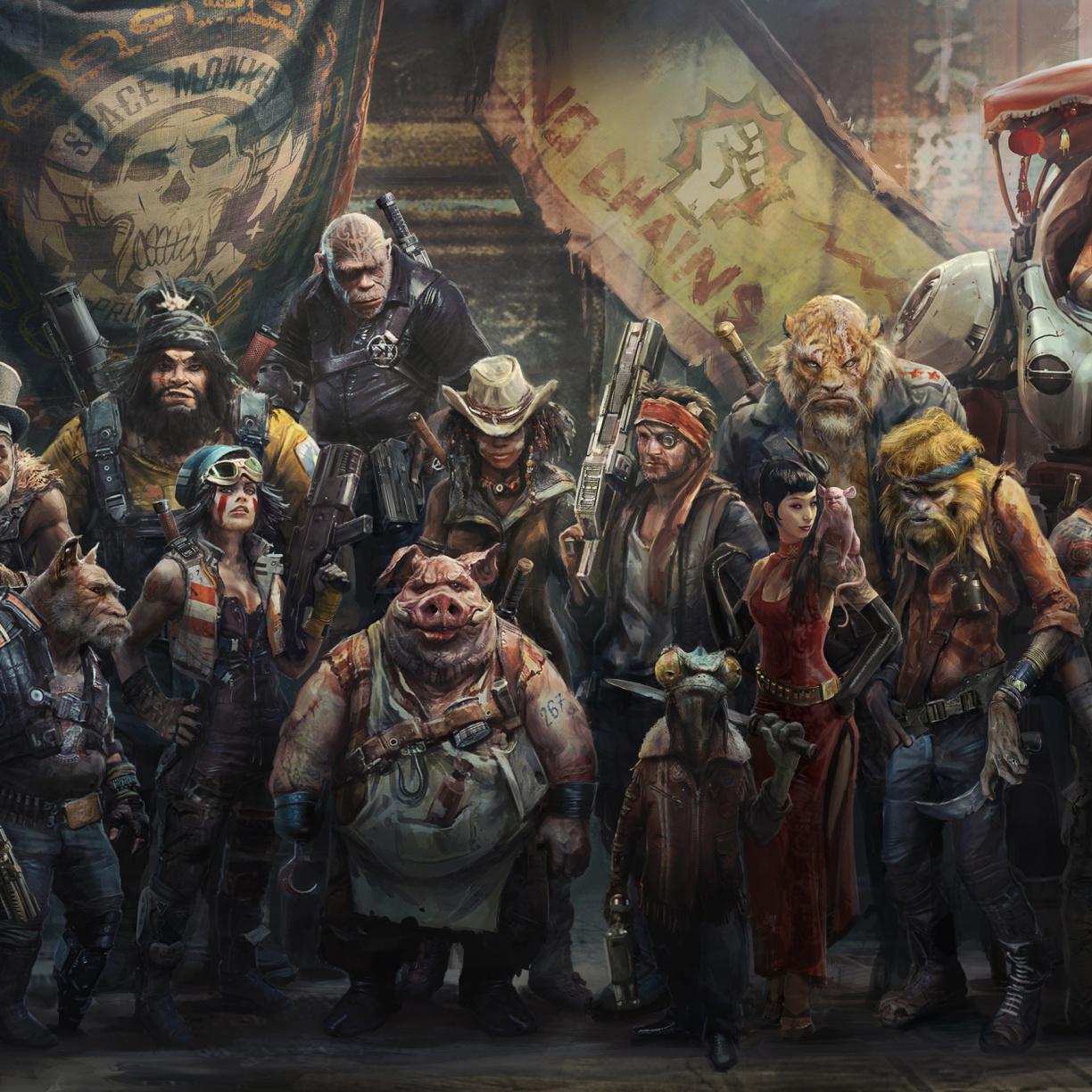 1224x1224 Beyond Good and Evil video game, characters, E3 2018 wallpaper, 3840x HD image, picture, ce8a932c