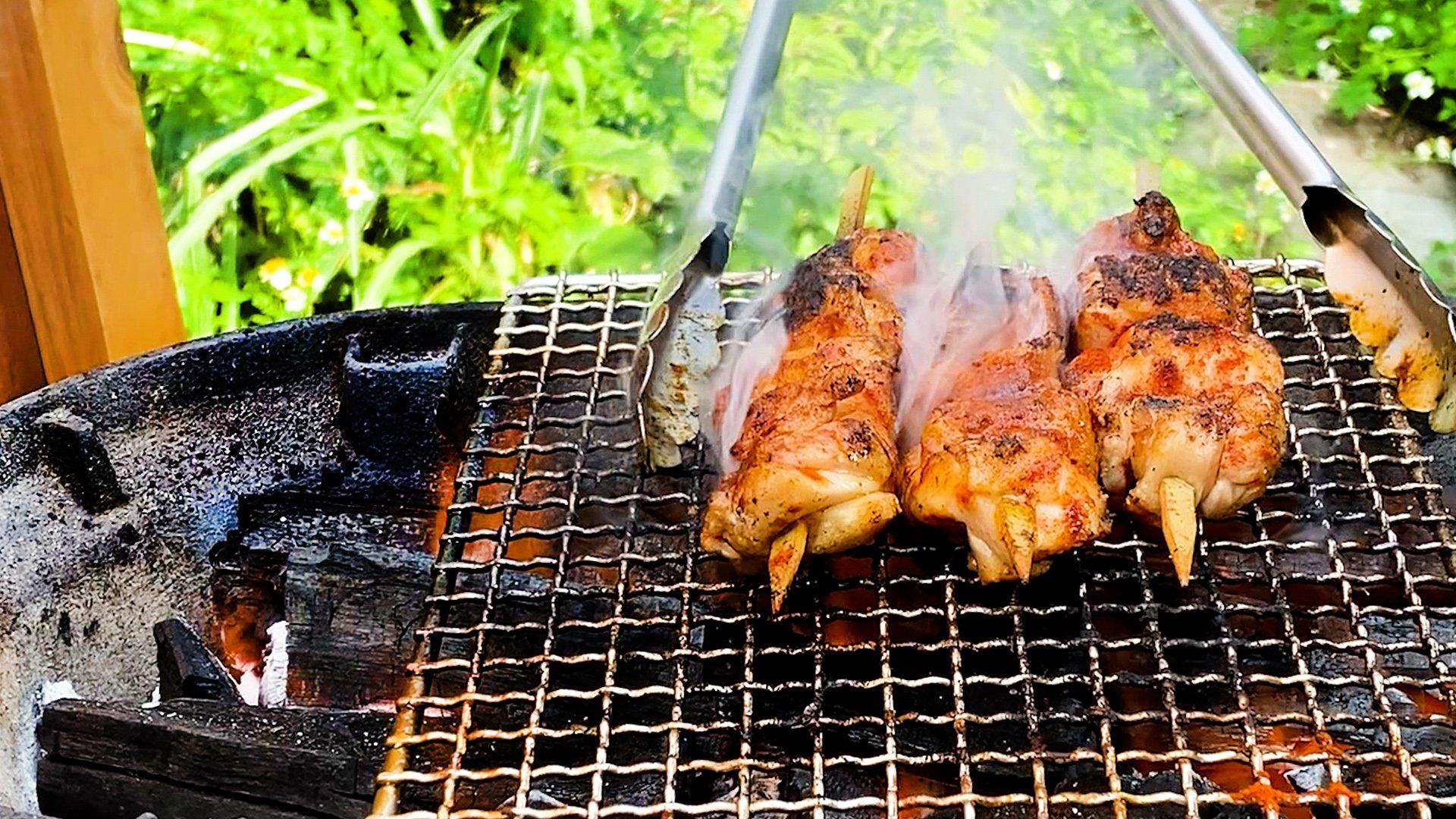 1920x1080 Yakitori Grilled Chicken