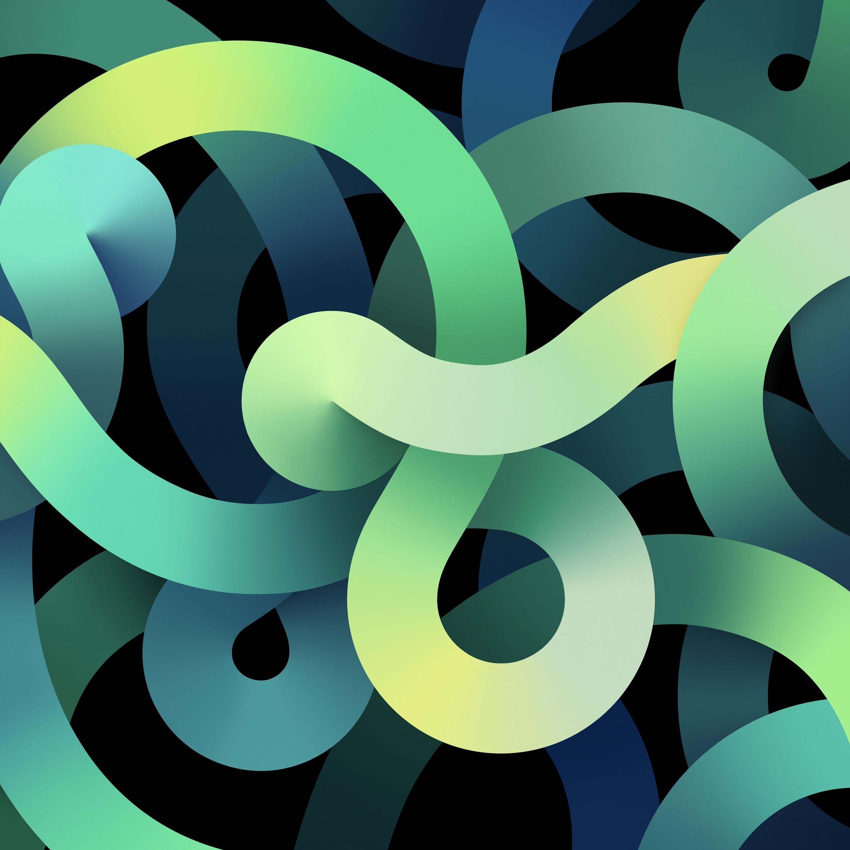 2832x2832 iPhone, iPad and desktop wallpaper inspired by the new iPad Air
