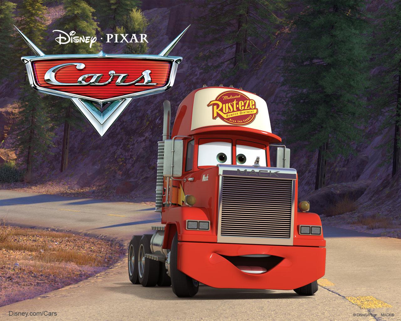 1280x1024 Wallpaper Mack Disney Cars Wallpaper Lightning Mcqueen Mack Mack Est 1985 Png, Disney Cars