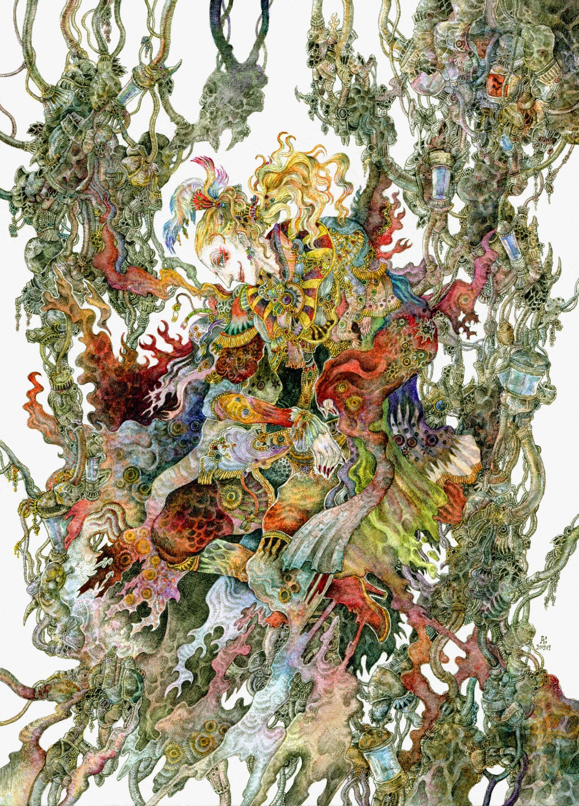 1866x2598 Kefka Pallazzo. Final fantasy artwork, Final fantasy art, Psychedelic wallpaper