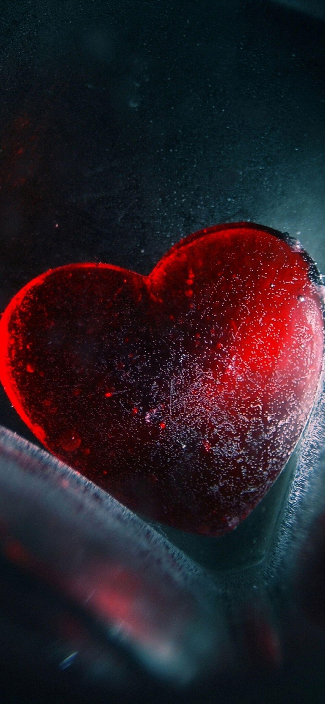 1125x2436 Heart iPhone Wallpaper
