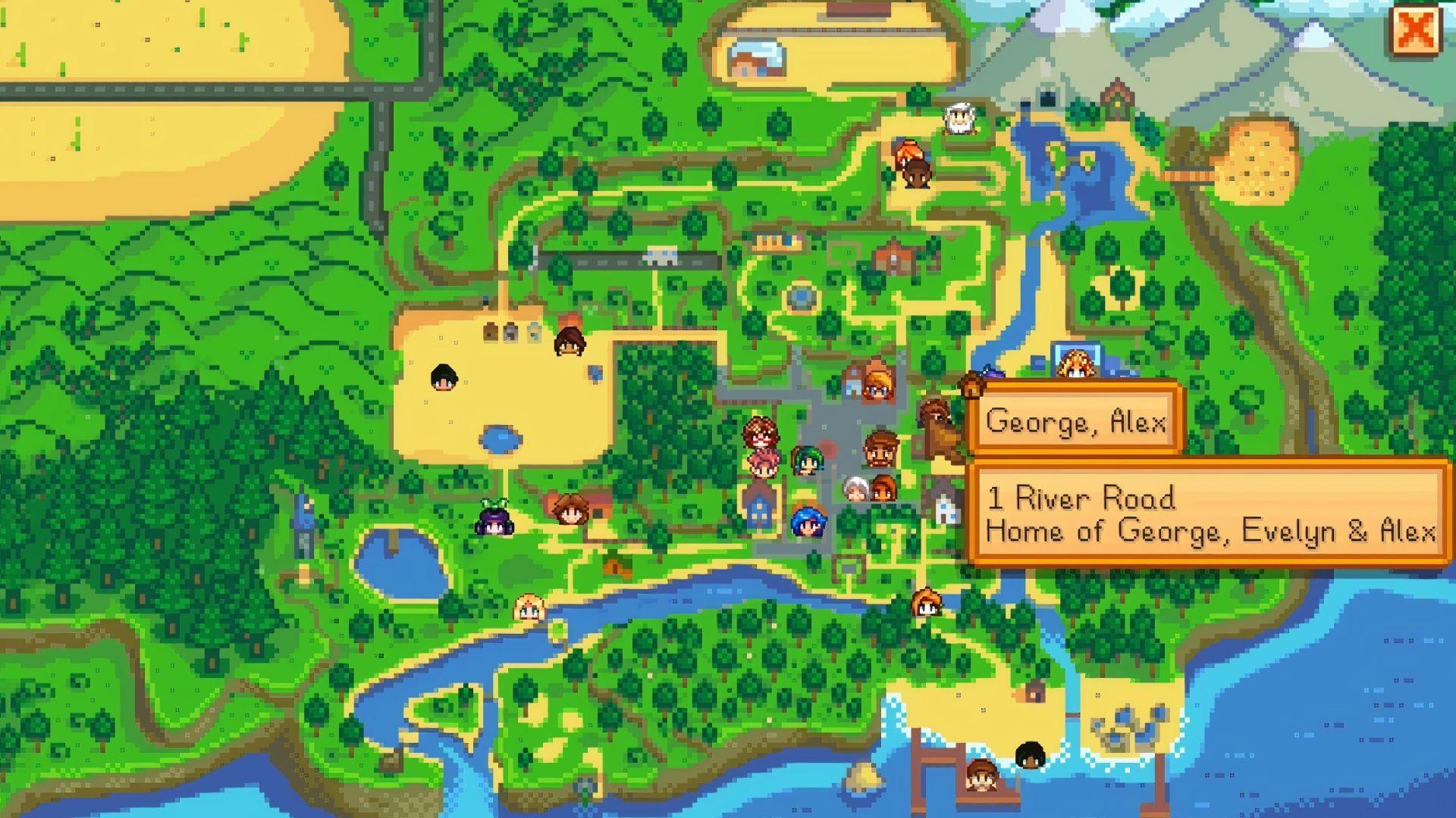 Stardew Valley Map Wallpapers - Top Free Stardew Valley Map Backgrounds