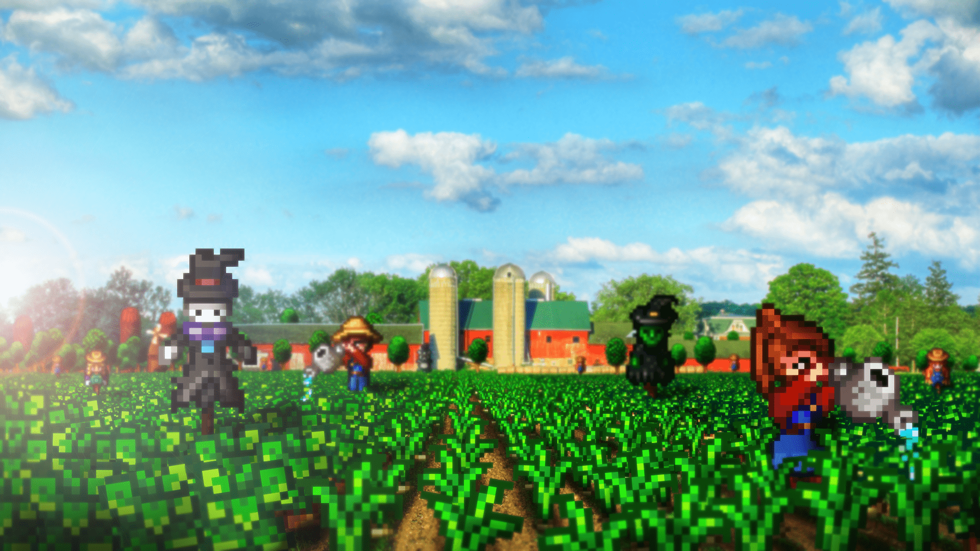 1920x1080 Stardew Valley HD Wallpaper that I made. Stardew valley, HD wallpaper, Dreamy art