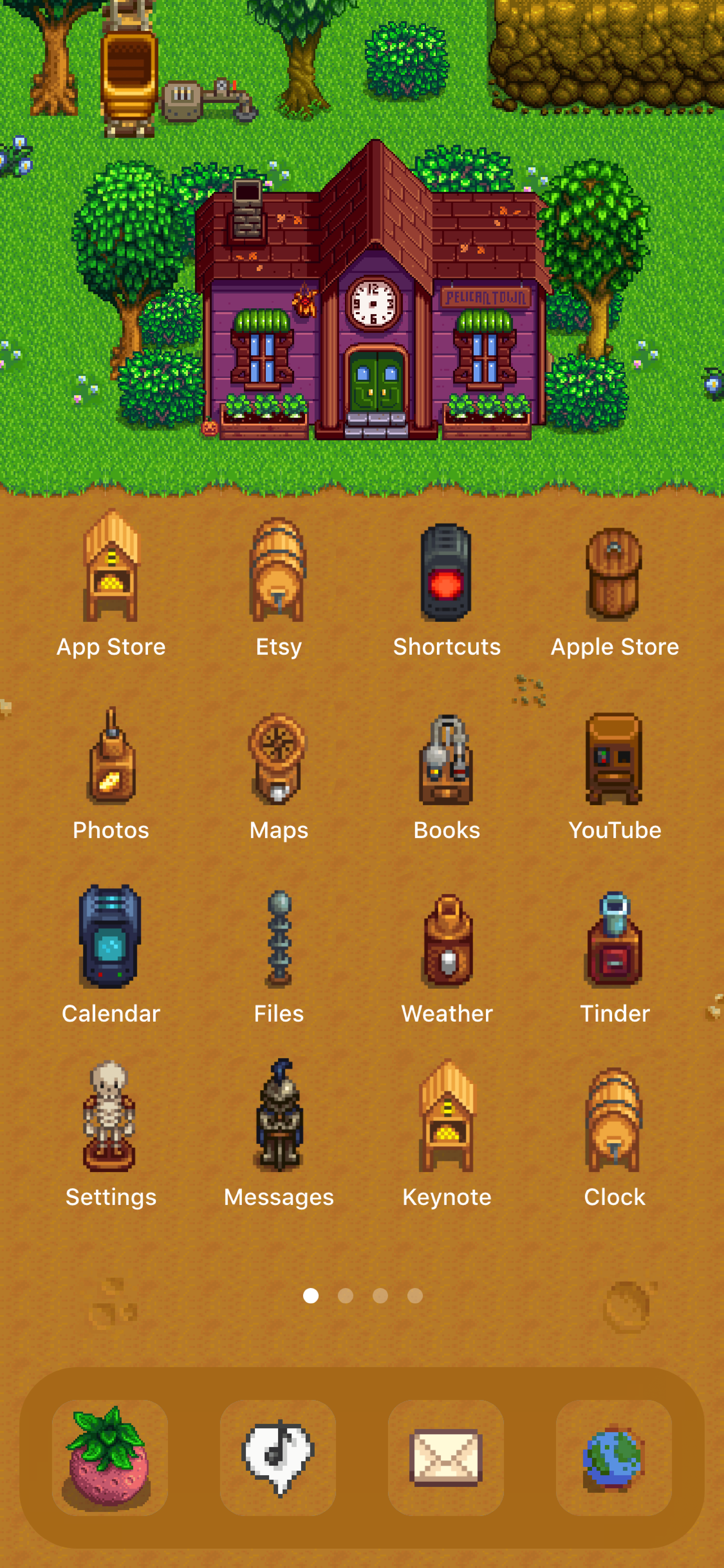 4340x9398 IOS 259 Icon Stardew Valley iPhone IOS14 App Icon Pack. Etsy. Stardew valley, App icon, Icon pack