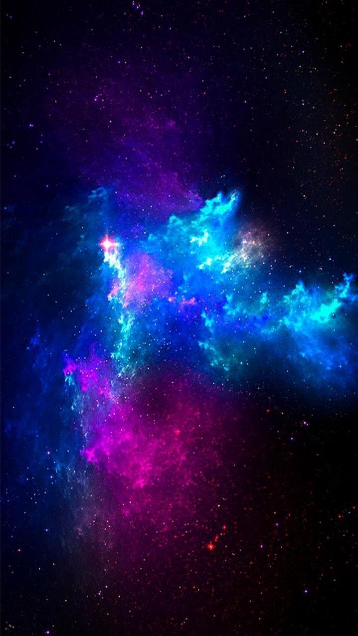720x1280 Galaxy Purple Wallpaper