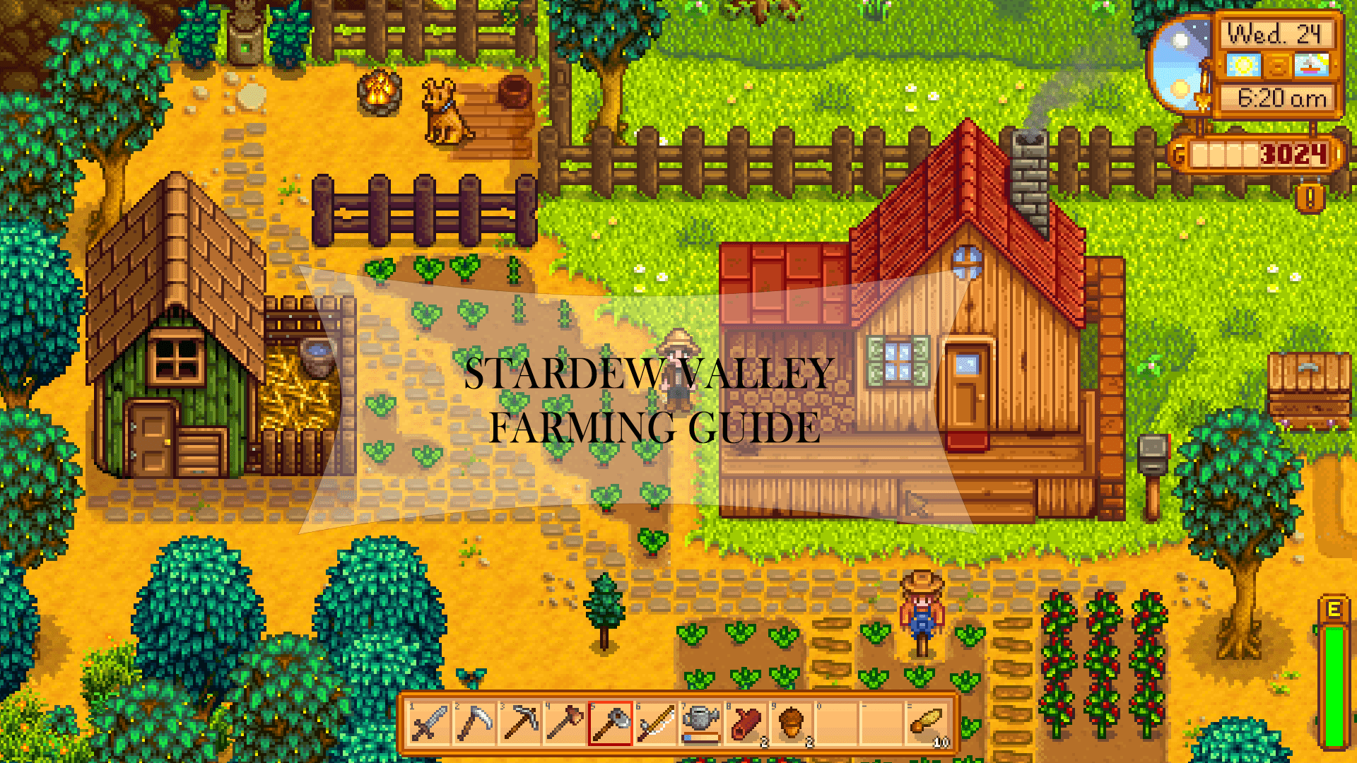 1920x1080 Stardew valley farming guide, setup, layouts and design