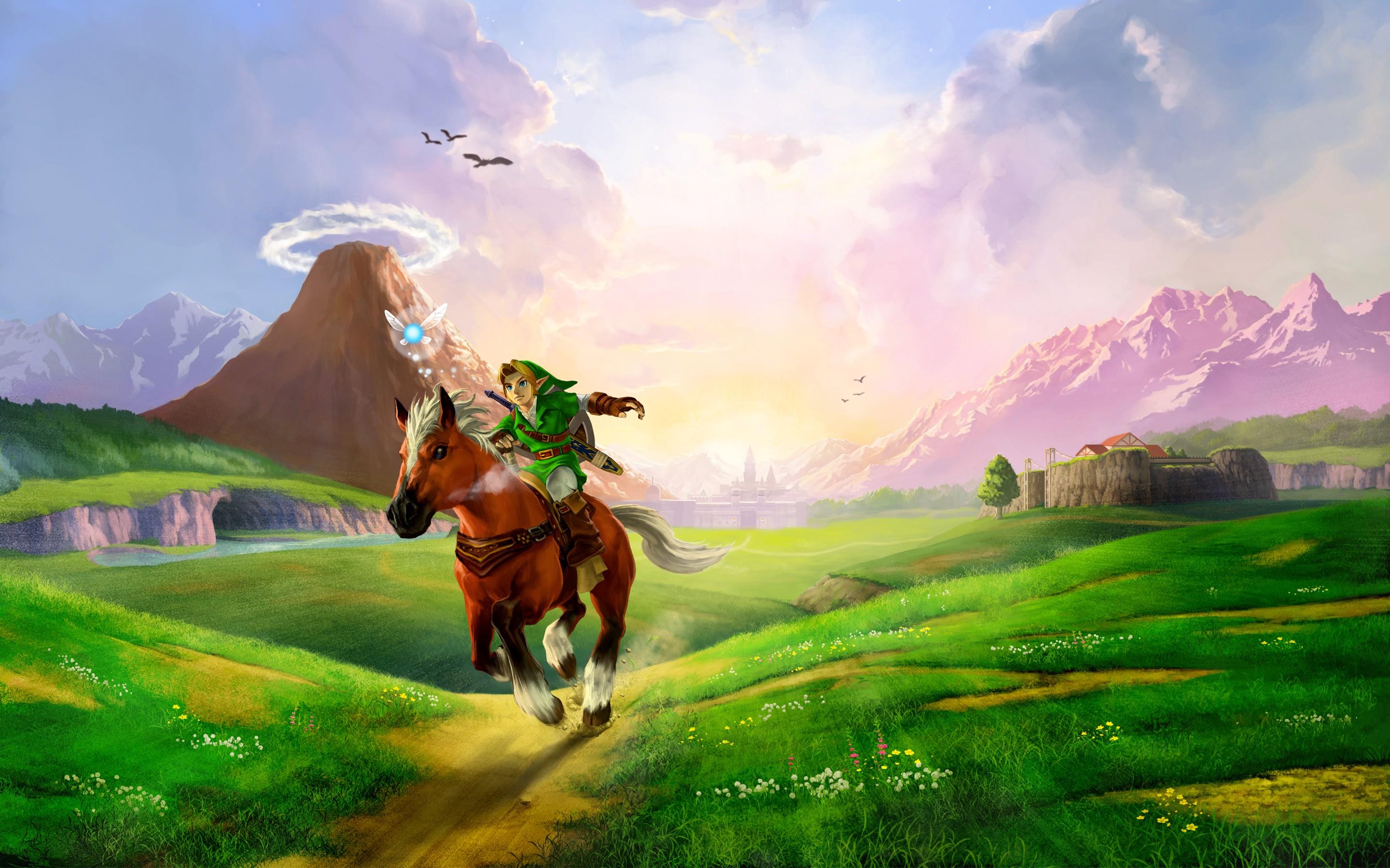 2880x1800 The Legend Of Zelda Ocarina Of Time 3D 1366x768 Resolution HD 4k Wallpaper, Image, Background, Photo and Picture