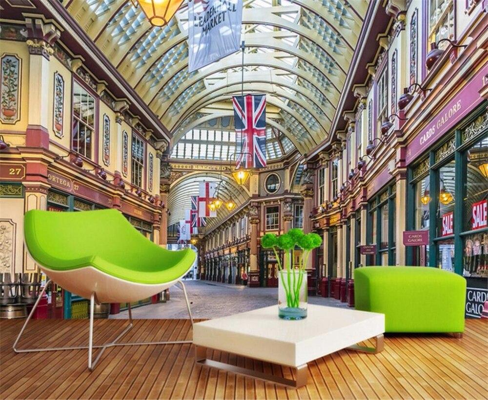 1000x820 beibehang Large Custom Wallpaper European Mall Commercial Street TV Background Living Room Bedroom Wall House Decoration. tv background. custom wallpaperwallpaper european
