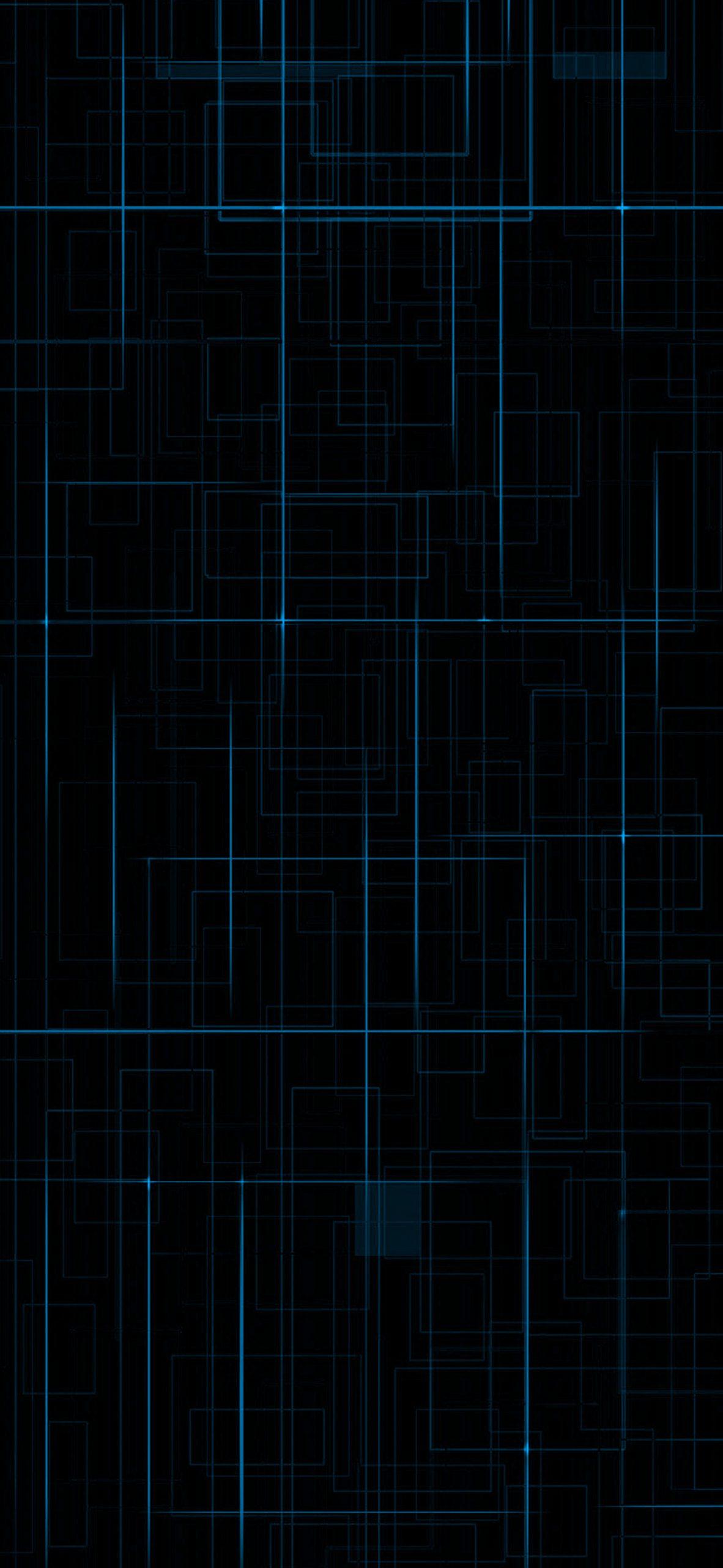 1182x2560 Cool Phone Wallpaper For Top 10 Smartphones 07 Xiaomi Black Shark 3 Pro Dark Background And Blue Geometric Lights Wallpaper. Wallpaper Download. High Resolution Wallpaper