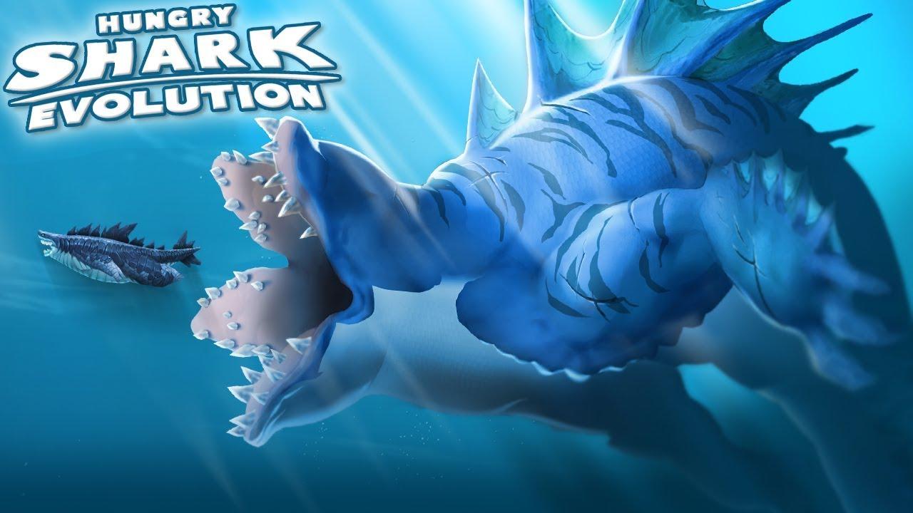 1280x720 Alien Shark Eats Godzilla!!! Shark Evolution