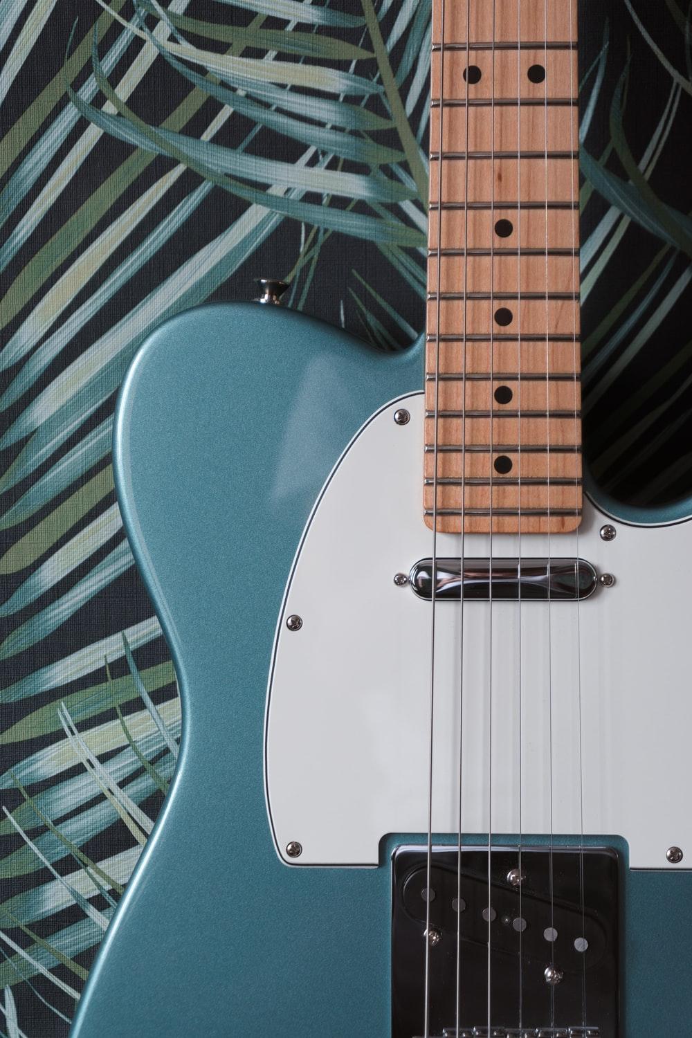 blue fender stratocaster wallpaper