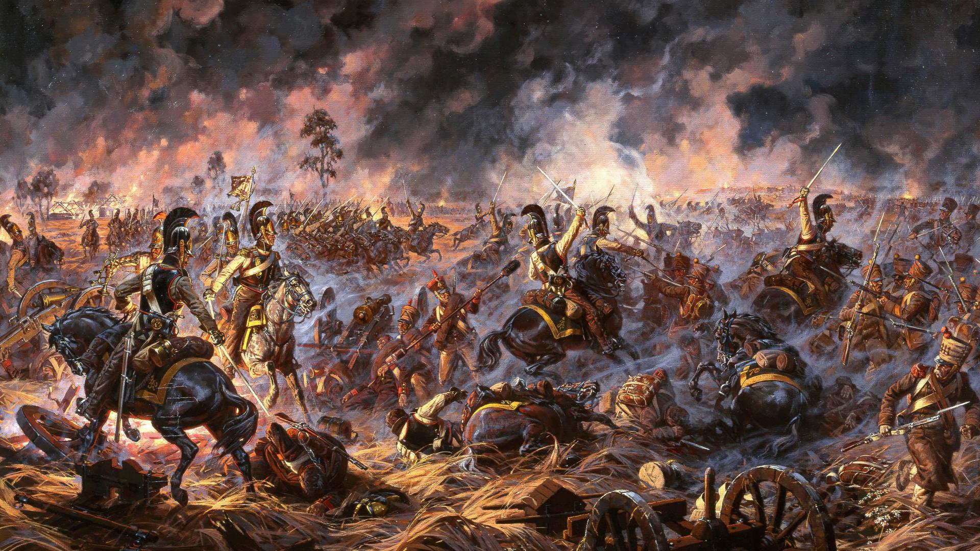 1920x1080 1920x1080 French, Battle, war, Russians, soldiers, 1812