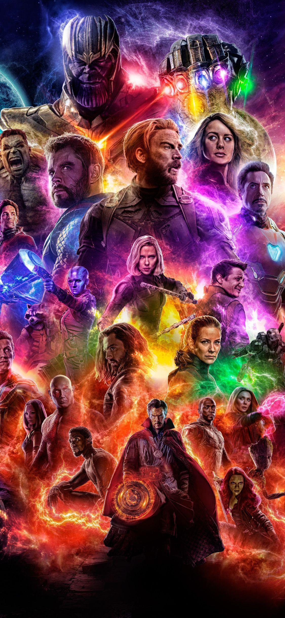1125x2436 HD iPhone Avengers Endgame Wallpaper