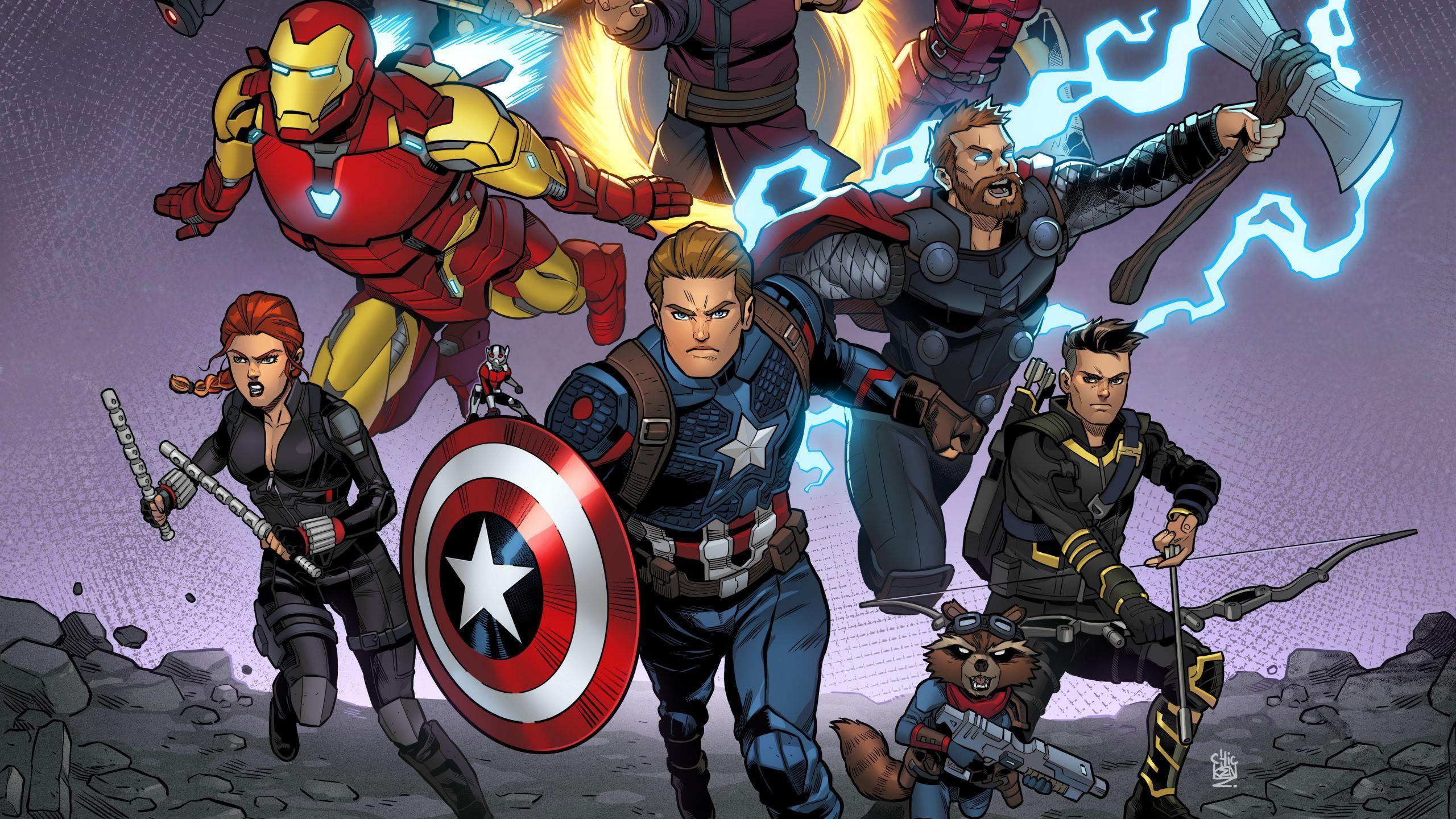 2560x1440 Avengers Endgame Final Battle Wallpaper 4k Game Wallpaper