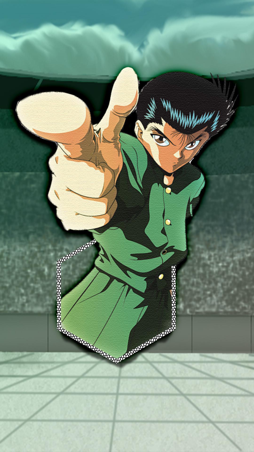 1080x1920 Saw Someone Looking For a Yusuke Mobile Wallpaper, So I Made One. Would You Guys Wanna See More?: YuYuHakusho