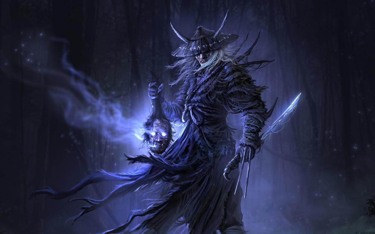 1280x800 Ninja And Samurai Demons 720P HD 4k Wallpaper, Image, Background, Photo and Picture