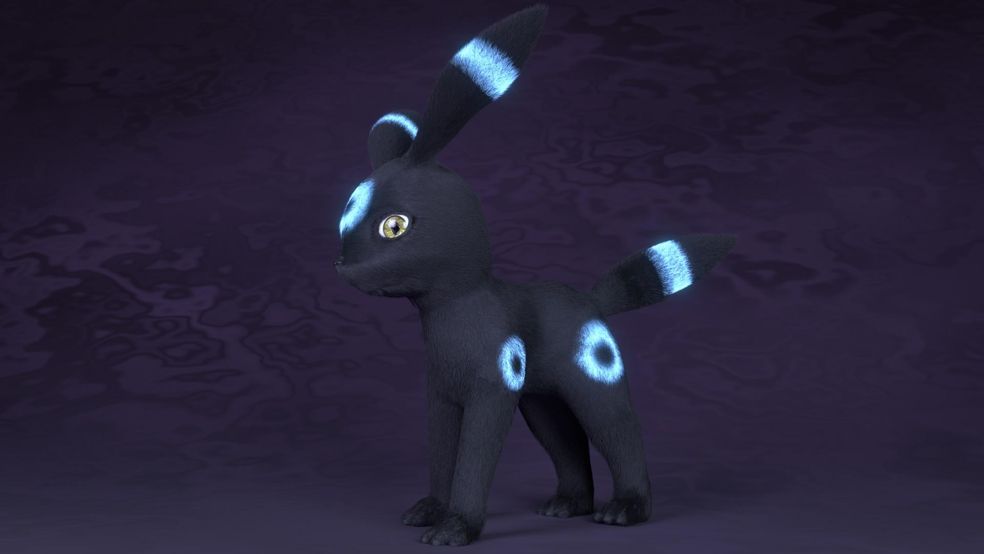 1920x1080 shiny umbreon wallpaper HD