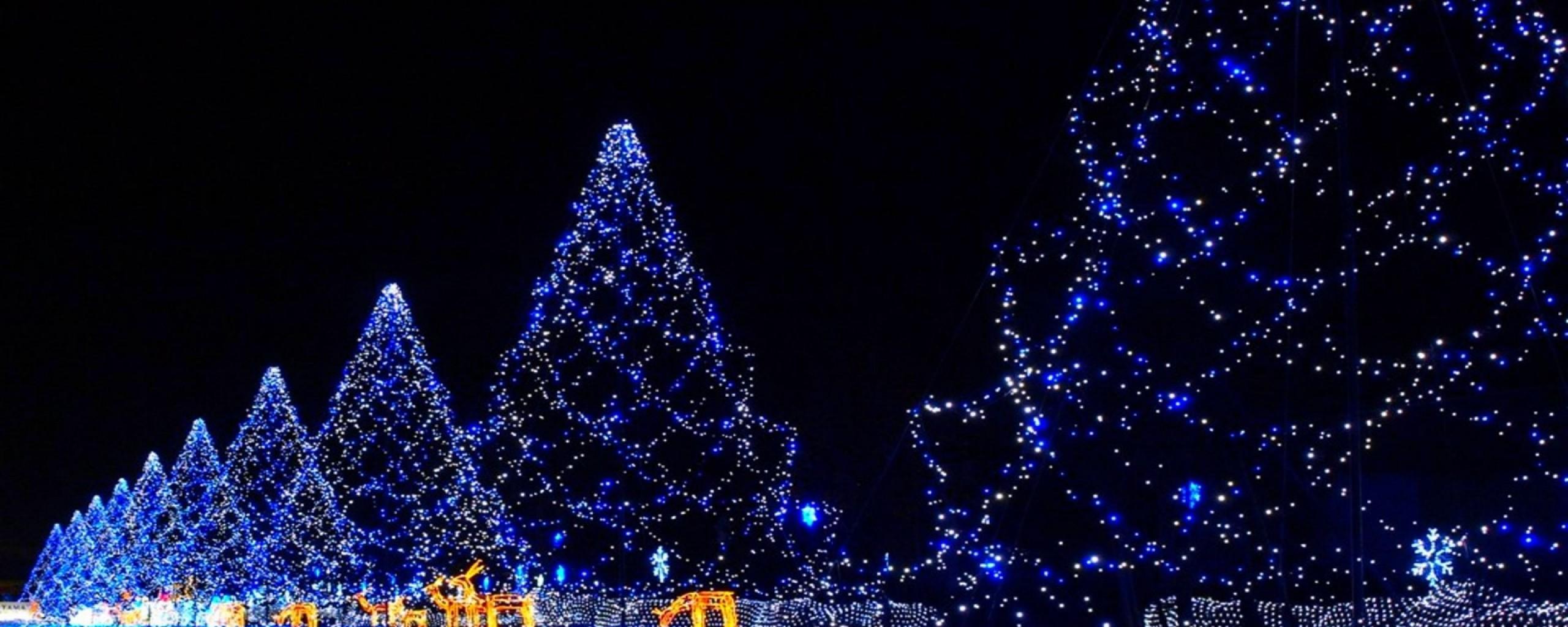 2560x1024 Dual Monitor Christmas Wallpaper