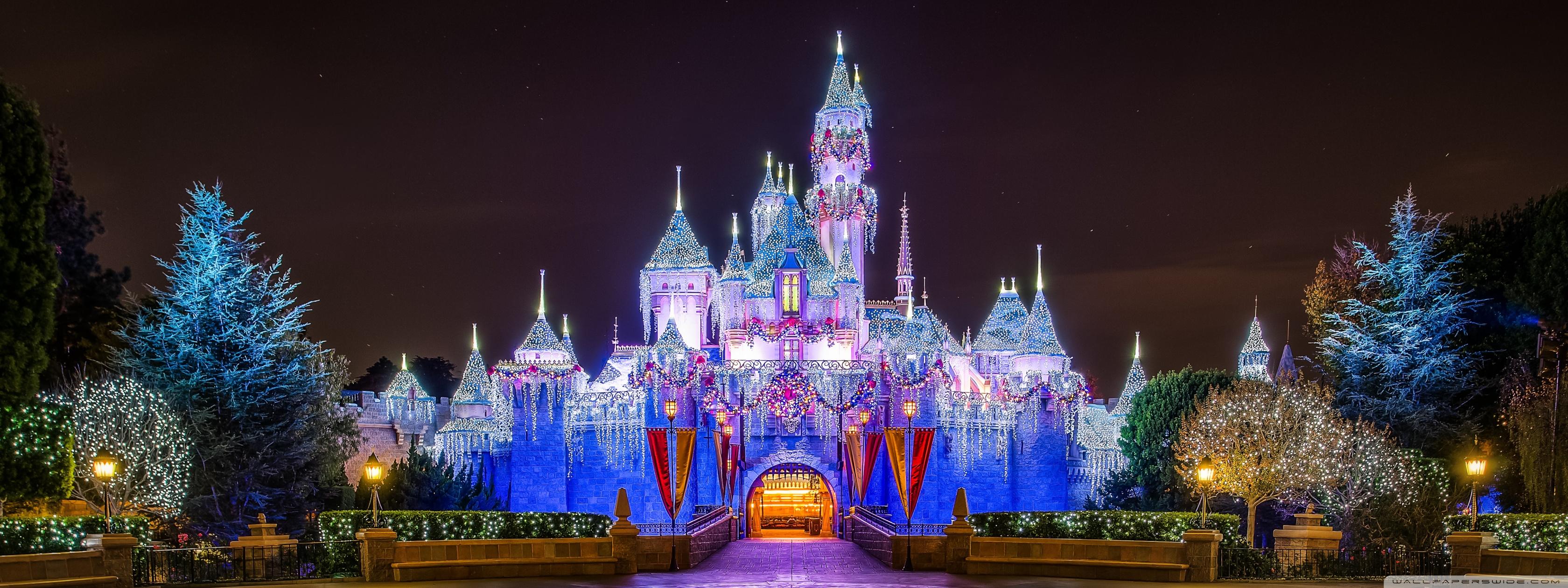 3360x1260 Castle, Christmas Ultra HD Desktop Background Wallpaper for 4K UHD TV : Widescreen & UltraWide Desktop & Laptop : Multi Display, Dual Monitor : Tablet