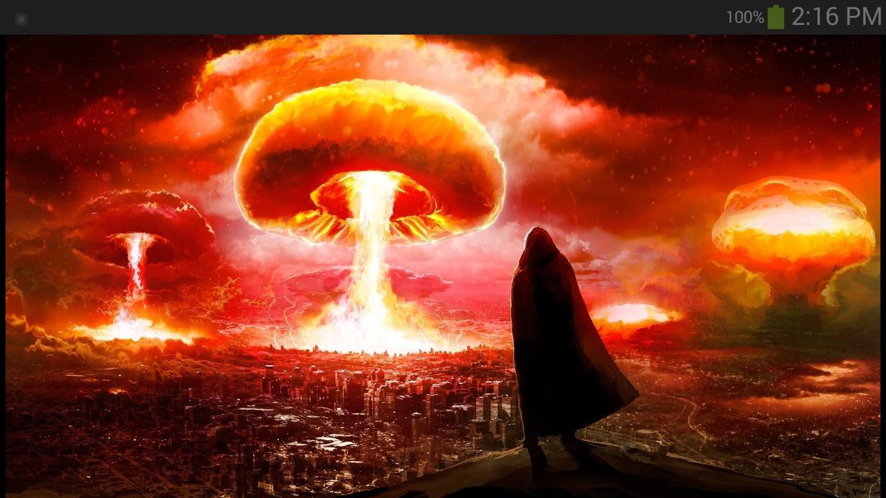 1280x720 Nuclear Explosion Wallpaper for Android