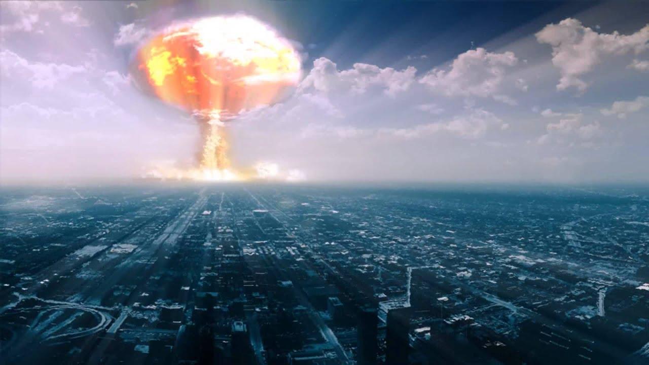 1280x720 Nuclear Explosion City HD Wallpaper