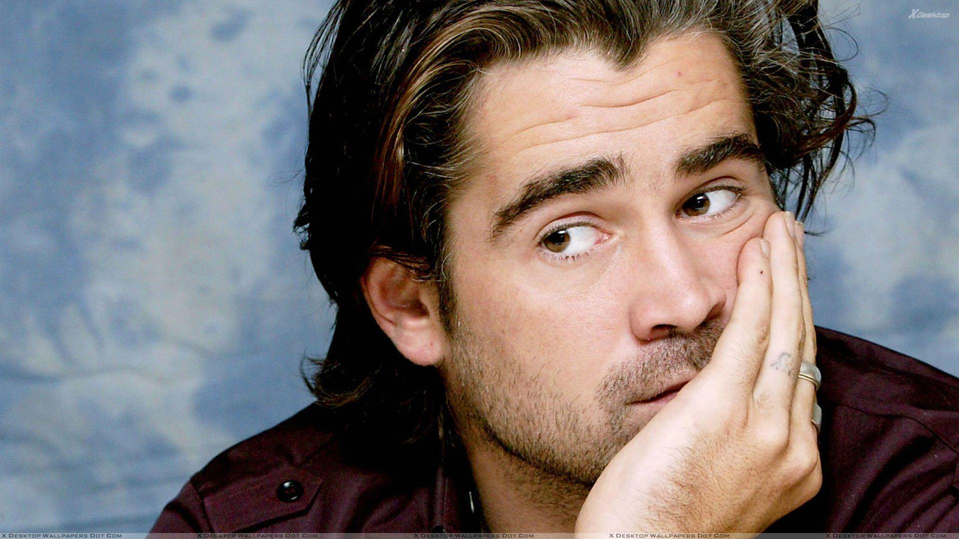 1920x1080 Colin Farrell Looking At Someone Wallpaper