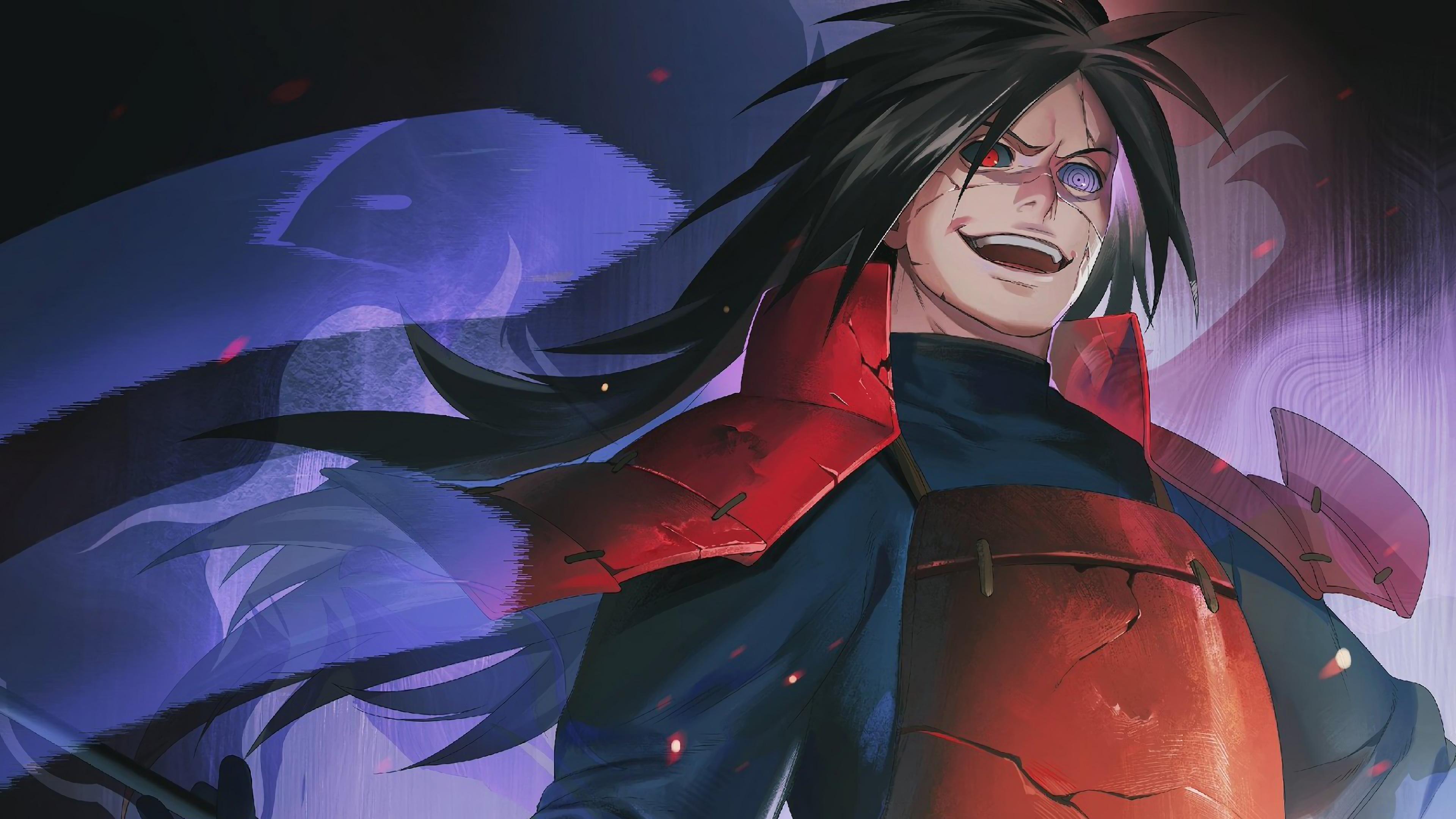 3840x2160 Madara, Sharingan, Rinnegan, 4k, Uchiha Wallpaper 4k HD Wallpaper