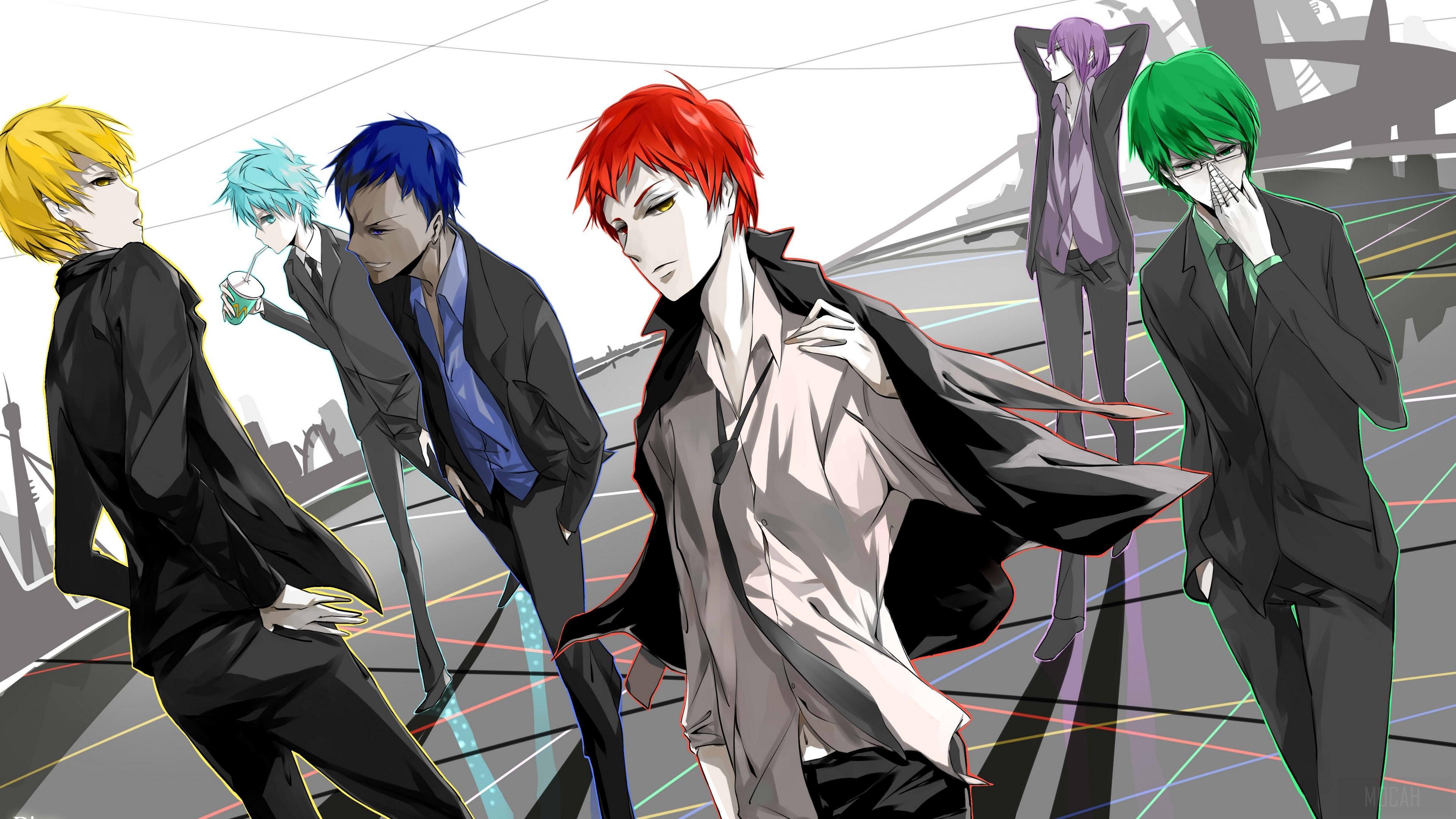 3840x2160 Atsushi Murasakibara, Daiki Aomine, Ryōta Kise, Seijūrō Akashi, Shintarō Midorima, Tetsuya Kuroko 4k wallpaper. Mocah HD Wallpaper